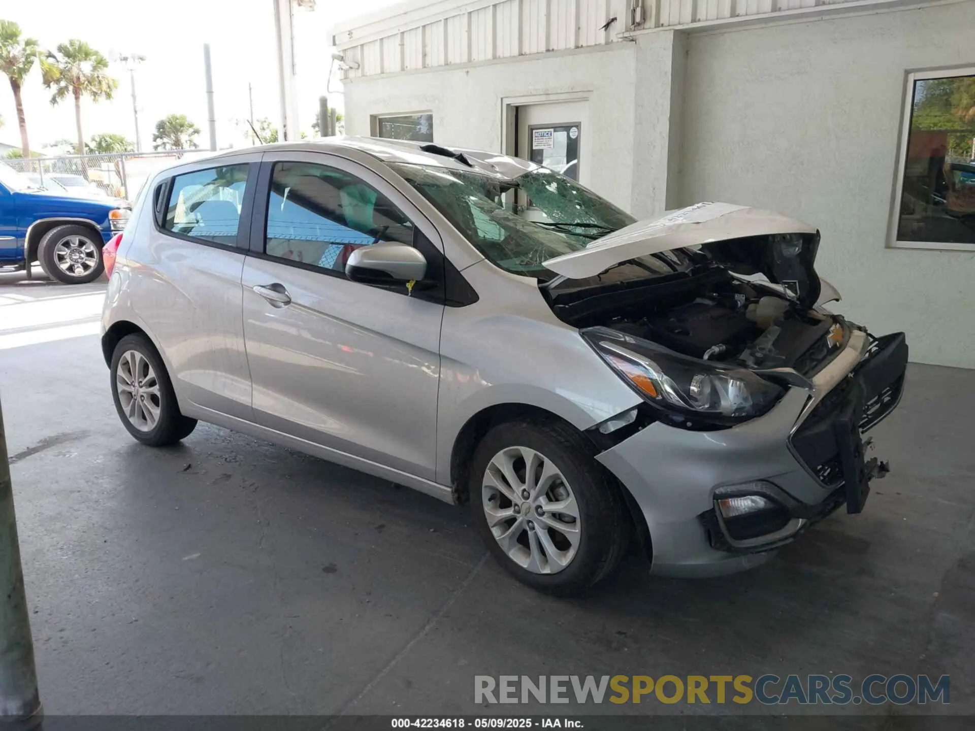 13 Photograph of a damaged car KL8CD6SA9MC217490 CHEVROLET SPARK 2021