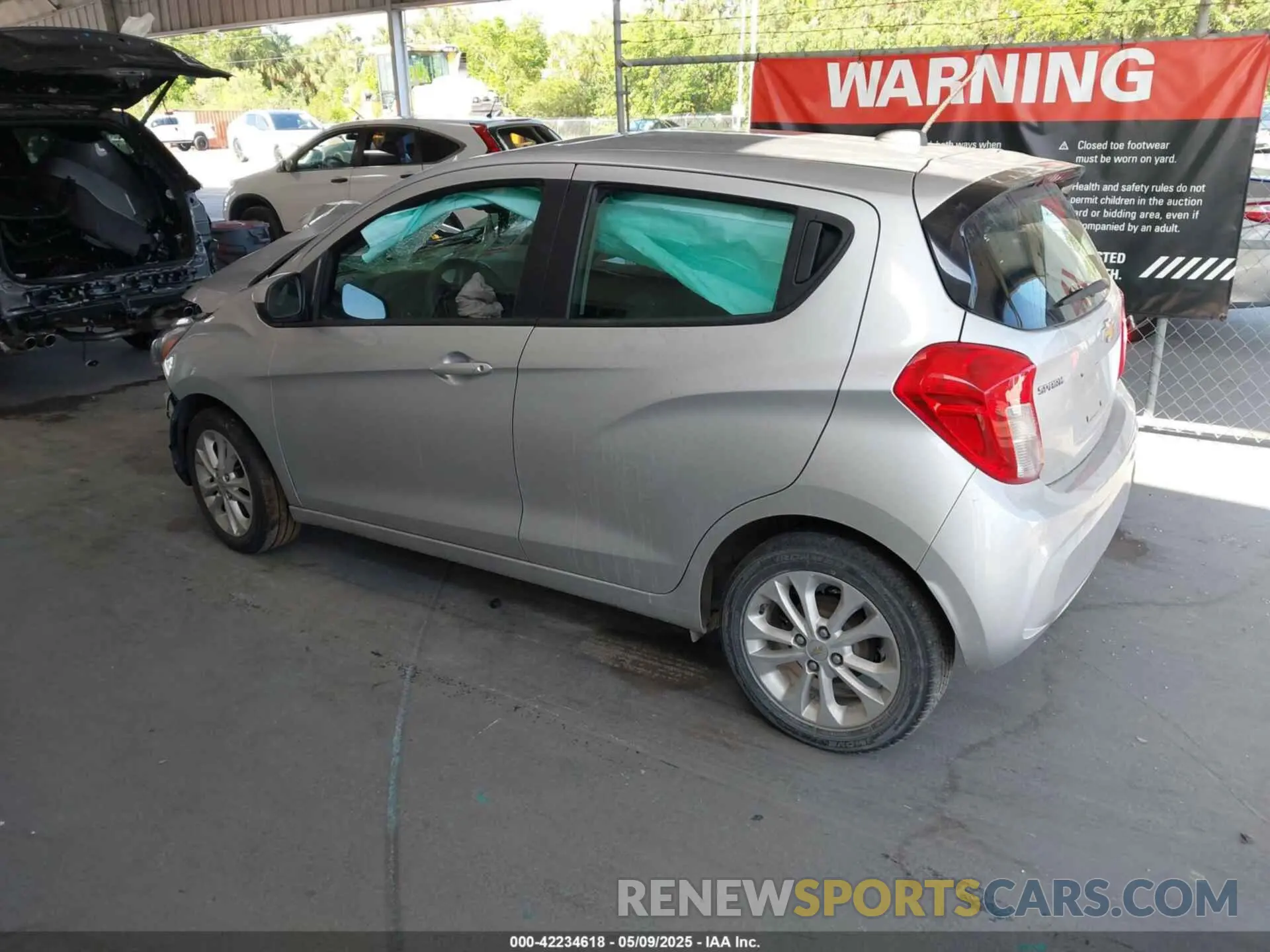 3 Photograph of a damaged car KL8CD6SA9MC217490 CHEVROLET SPARK 2021