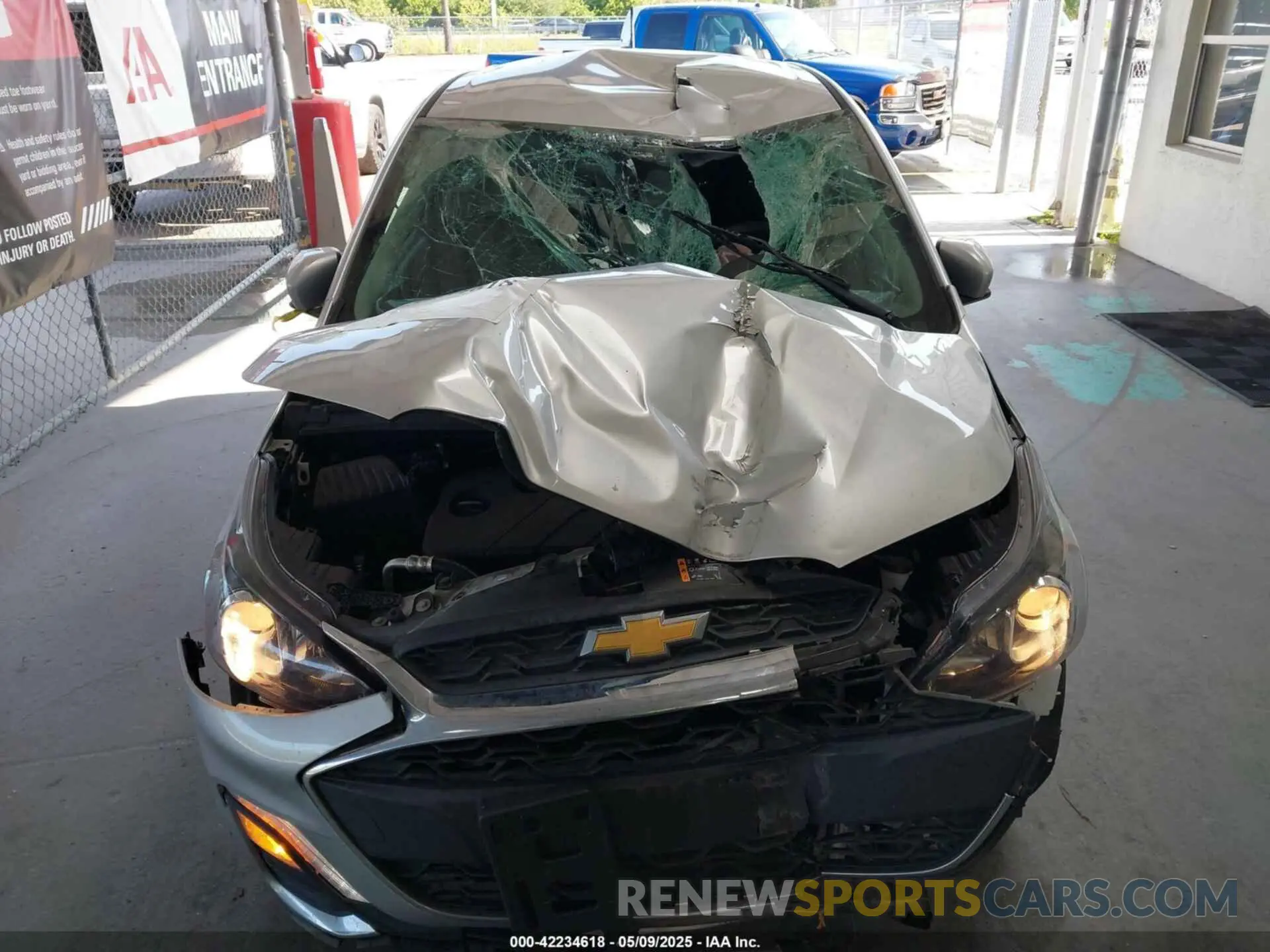 6 Photograph of a damaged car KL8CD6SA9MC217490 CHEVROLET SPARK 2021