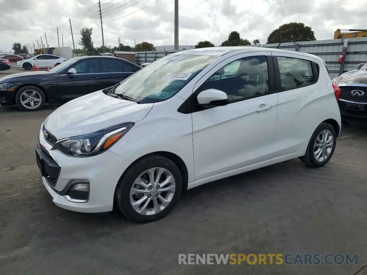 1 Photograph of a damaged car KL8CD6SA9MC218669 CHEVROLET SPARK 2021