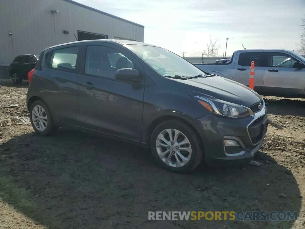 4 Photograph of a damaged car KL8CD6SA9MC218803 CHEVROLET SPARK 2021