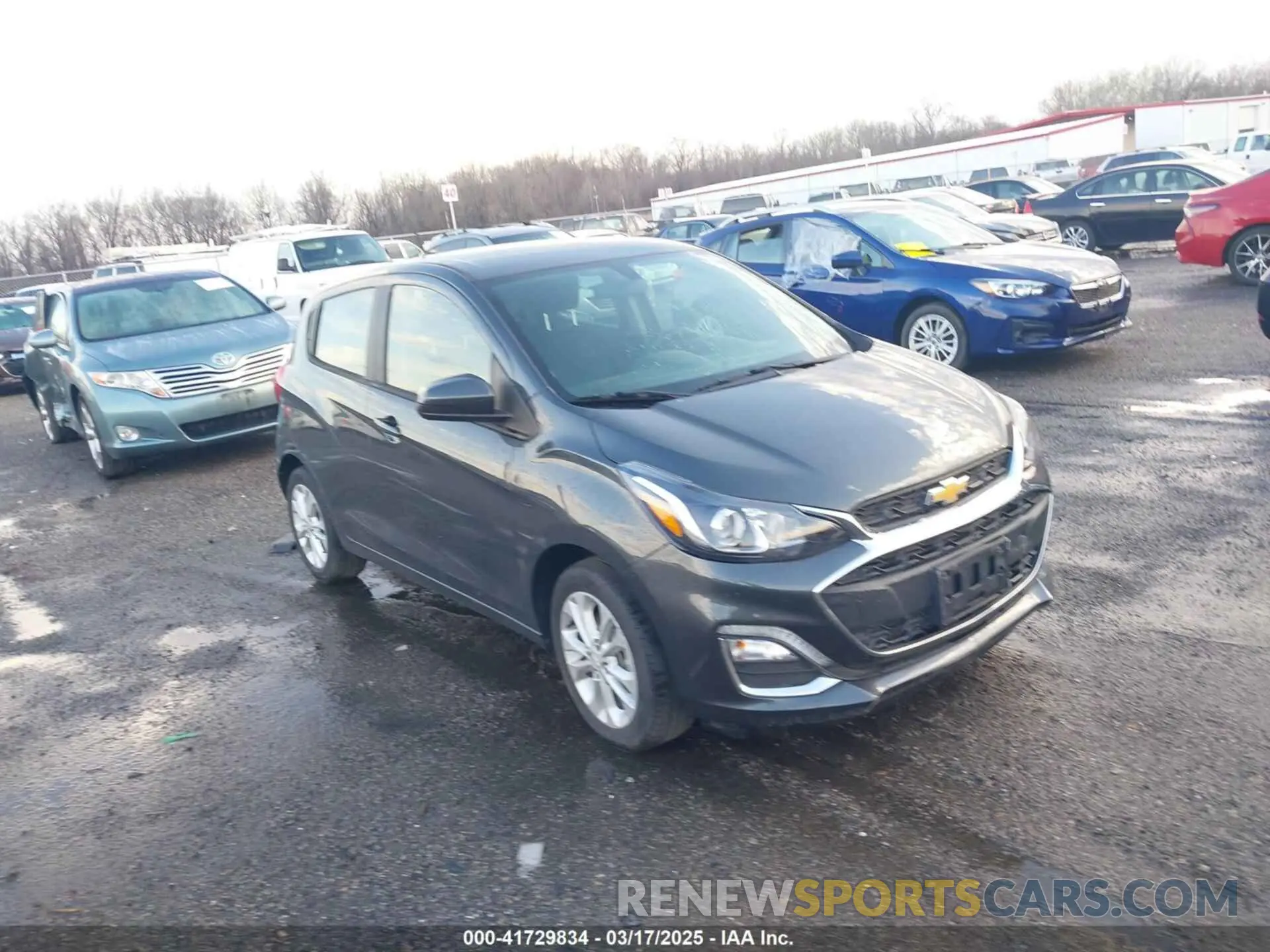 1 Photograph of a damaged car KL8CD6SA9MC226898 CHEVROLET SPARK 2021