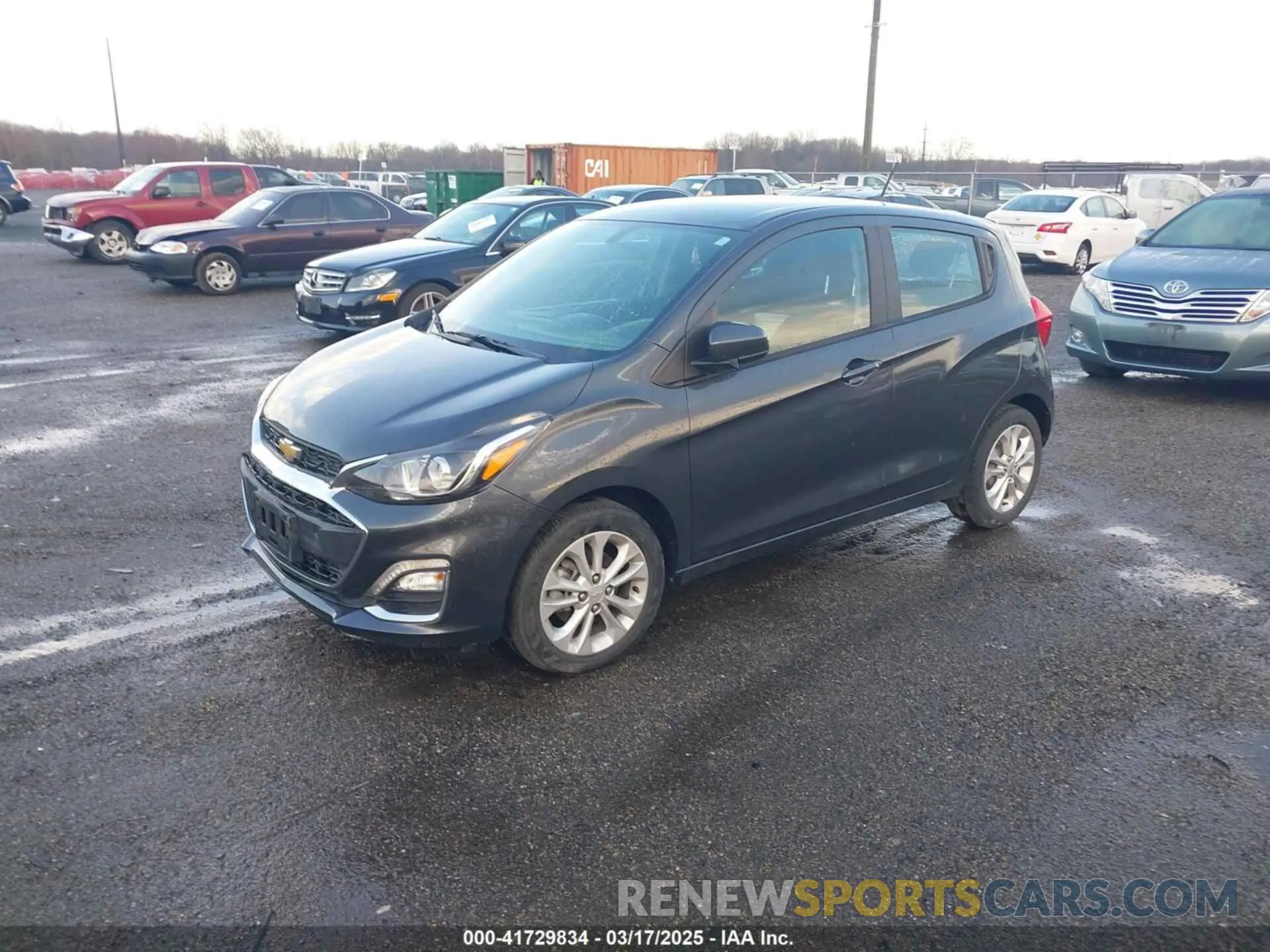 2 Photograph of a damaged car KL8CD6SA9MC226898 CHEVROLET SPARK 2021