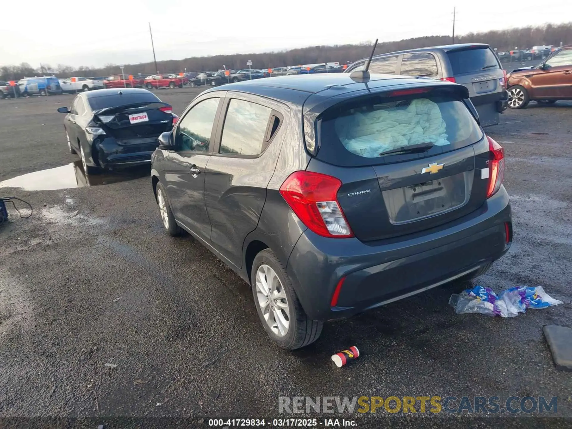 3 Photograph of a damaged car KL8CD6SA9MC226898 CHEVROLET SPARK 2021