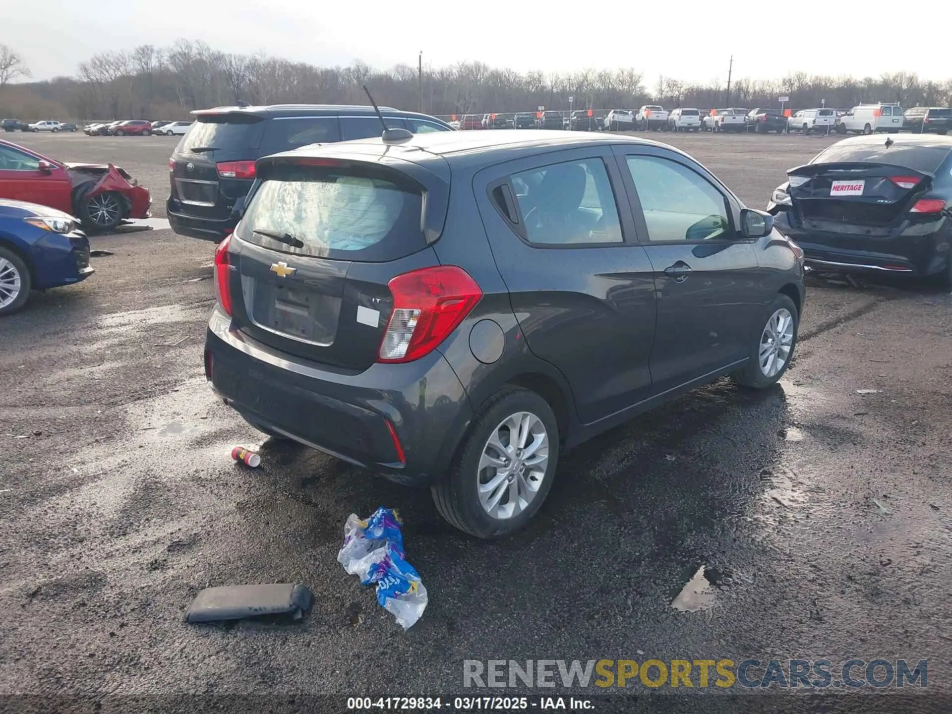 4 Photograph of a damaged car KL8CD6SA9MC226898 CHEVROLET SPARK 2021