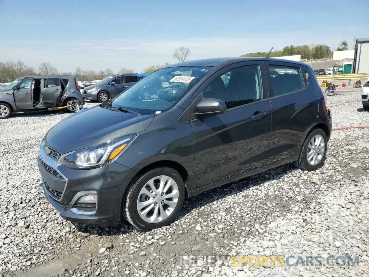 1 Photograph of a damaged car KL8CD6SA9MC716726 CHEVROLET SPARK 2021