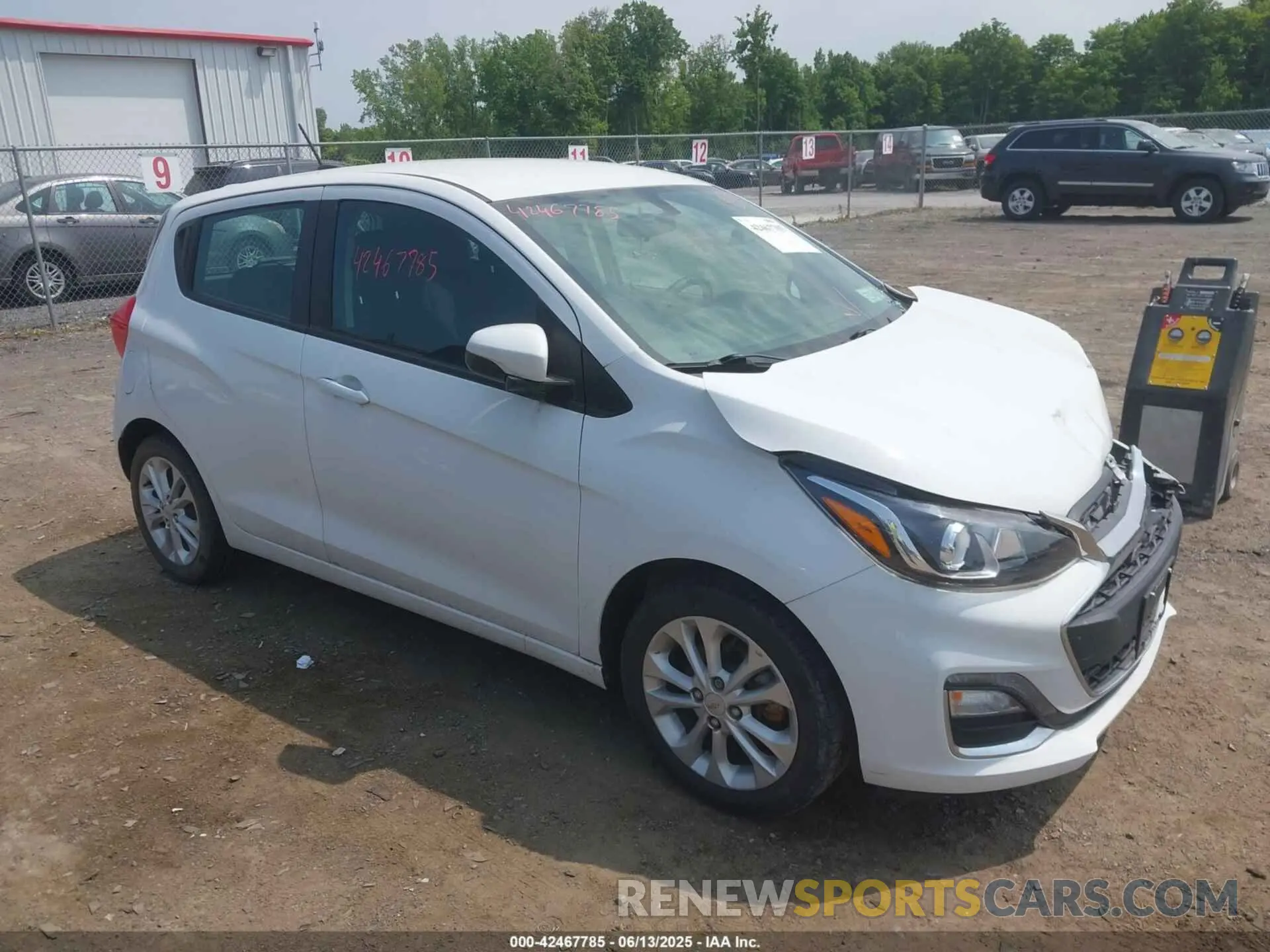 1 Photograph of a damaged car KL8CD6SA9MC717648 CHEVROLET SPARK 2021