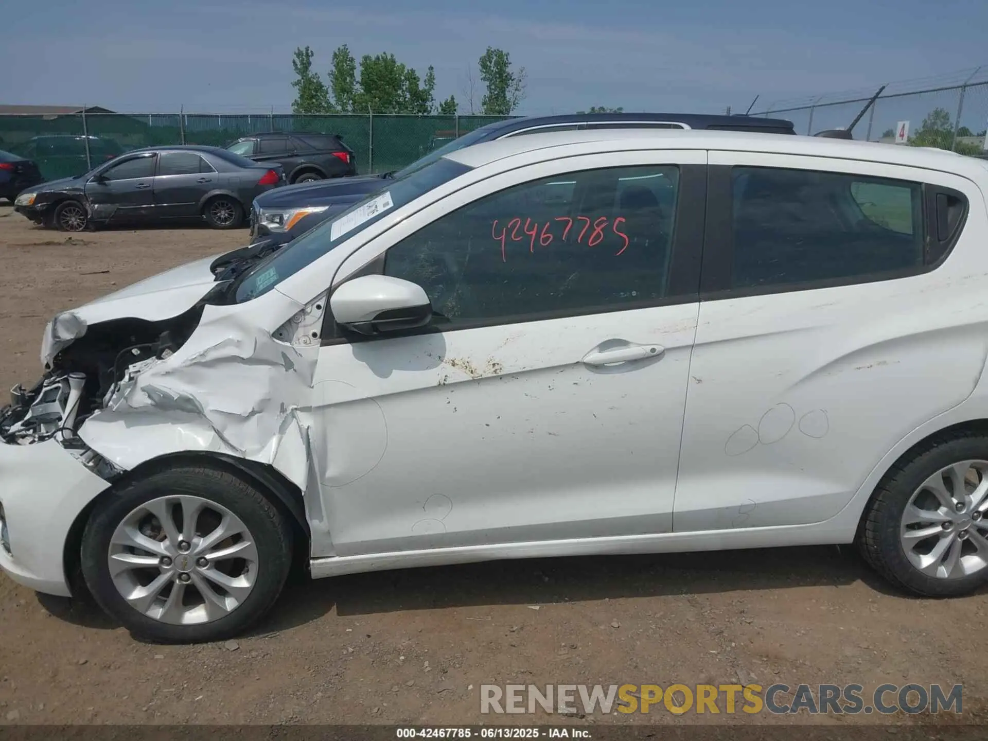 12 Photograph of a damaged car KL8CD6SA9MC717648 CHEVROLET SPARK 2021