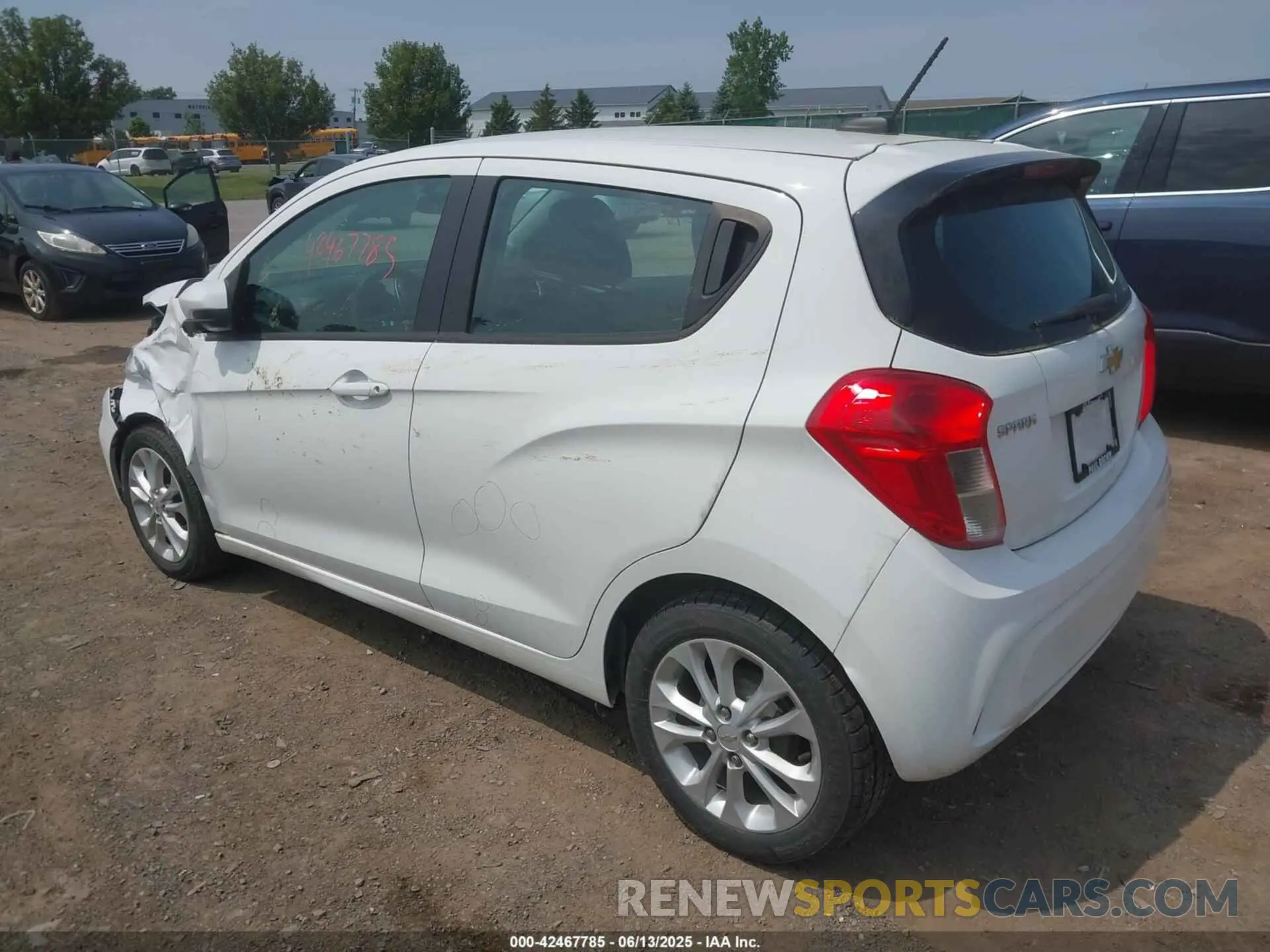 3 Photograph of a damaged car KL8CD6SA9MC717648 CHEVROLET SPARK 2021