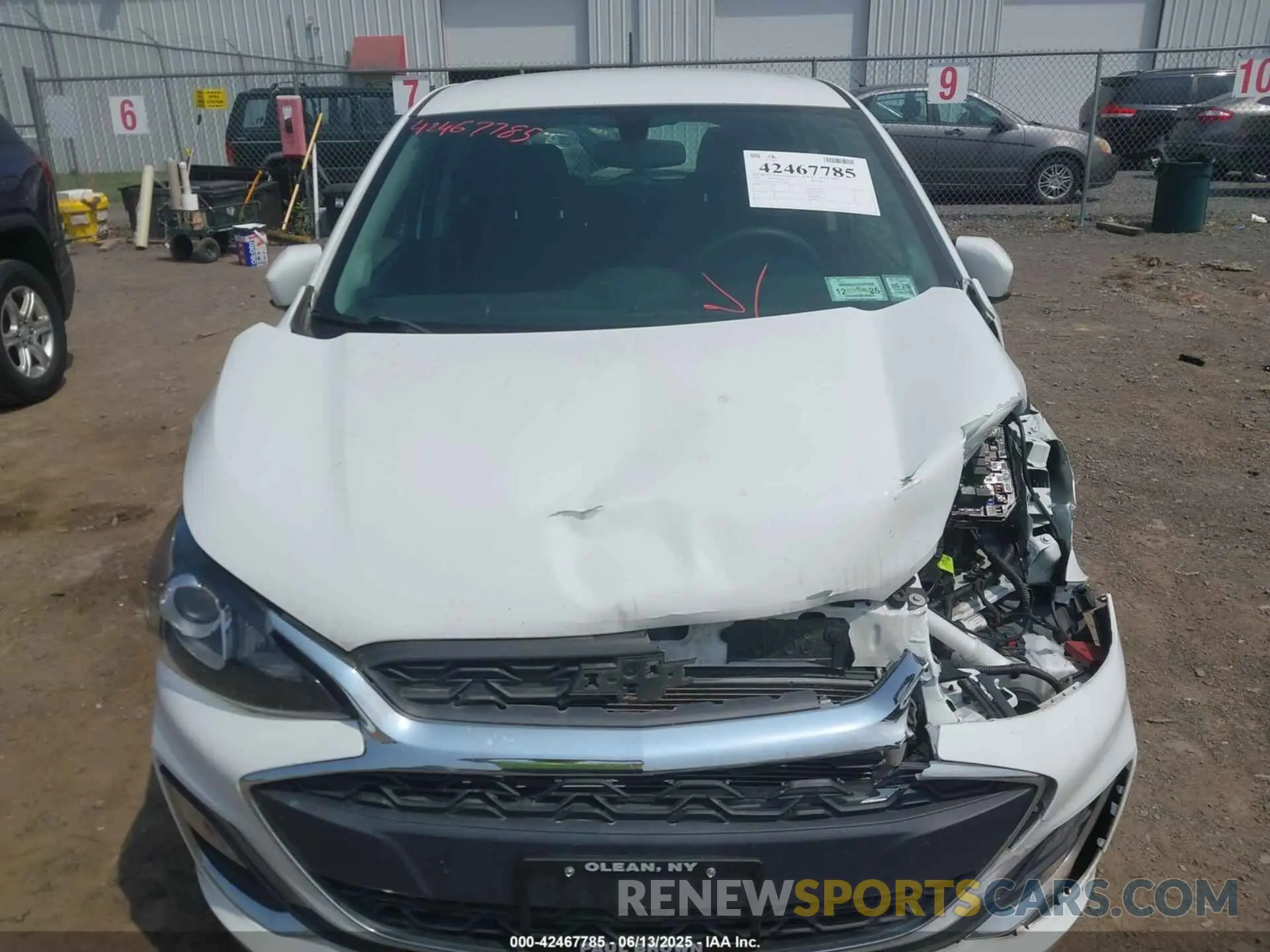 6 Photograph of a damaged car KL8CD6SA9MC717648 CHEVROLET SPARK 2021