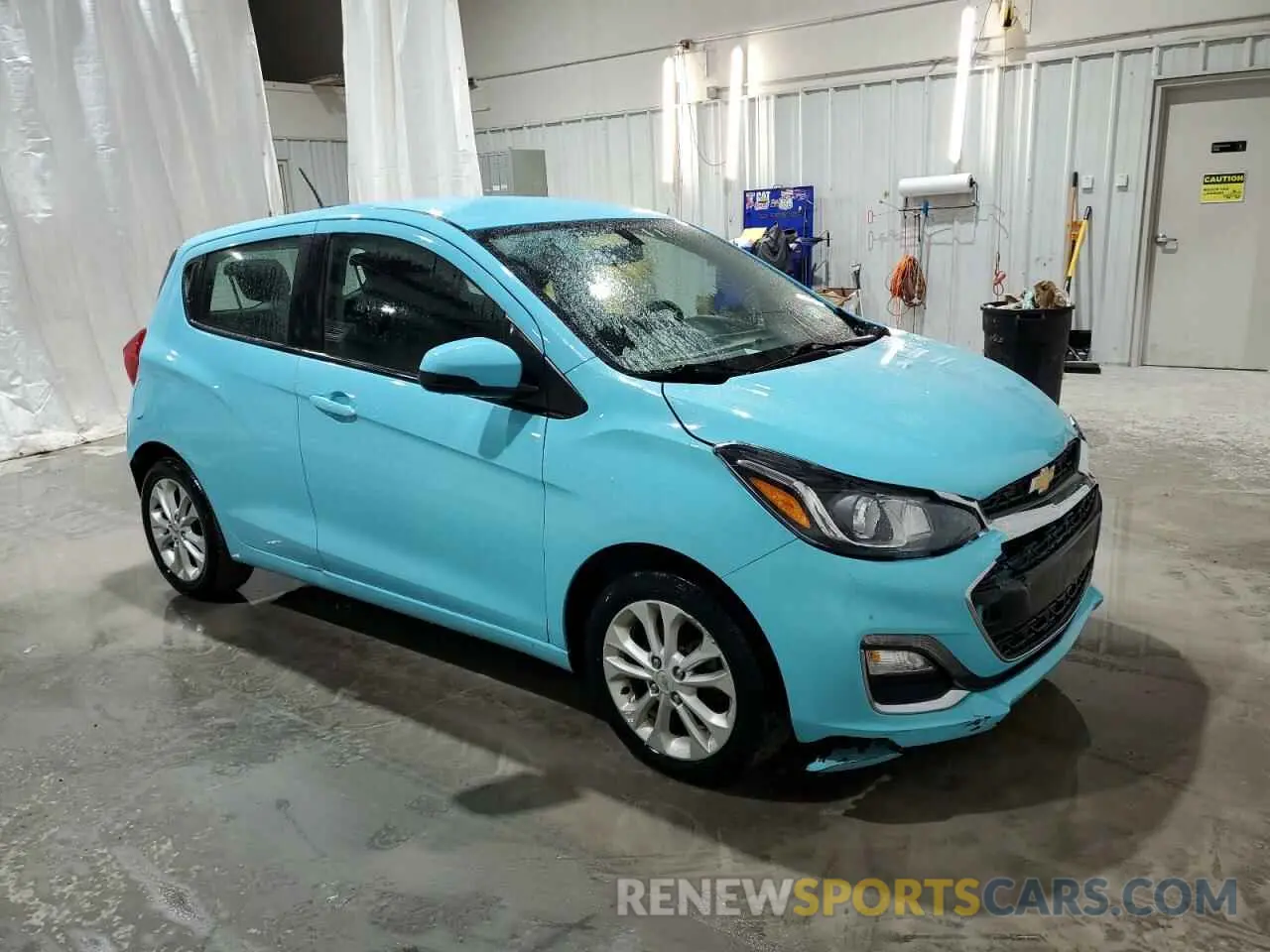 4 Photograph of a damaged car KL8CD6SA9MC719206 CHEVROLET SPARK 2021