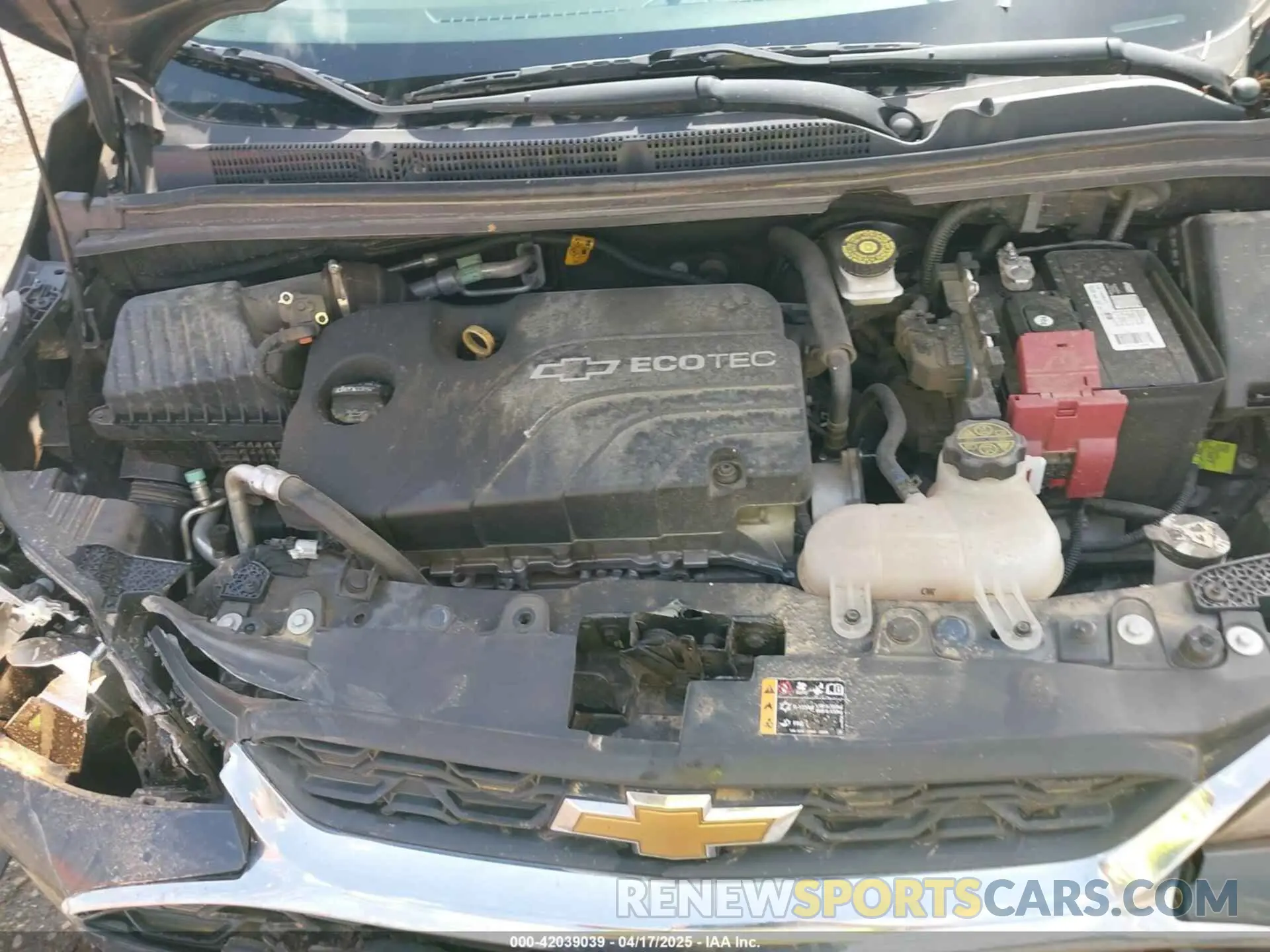 10 Photograph of a damaged car KL8CD6SA9MC729105 CHEVROLET SPARK 2021