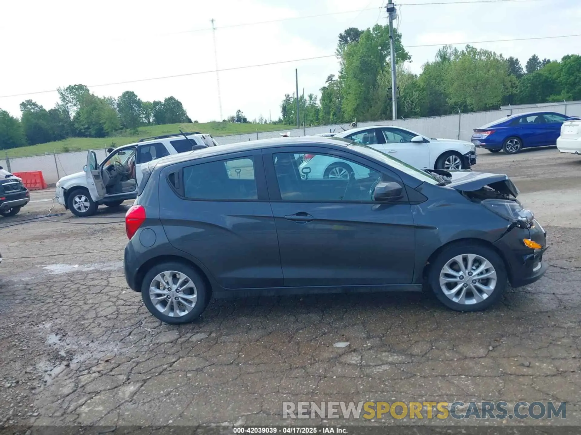 13 Photograph of a damaged car KL8CD6SA9MC729105 CHEVROLET SPARK 2021