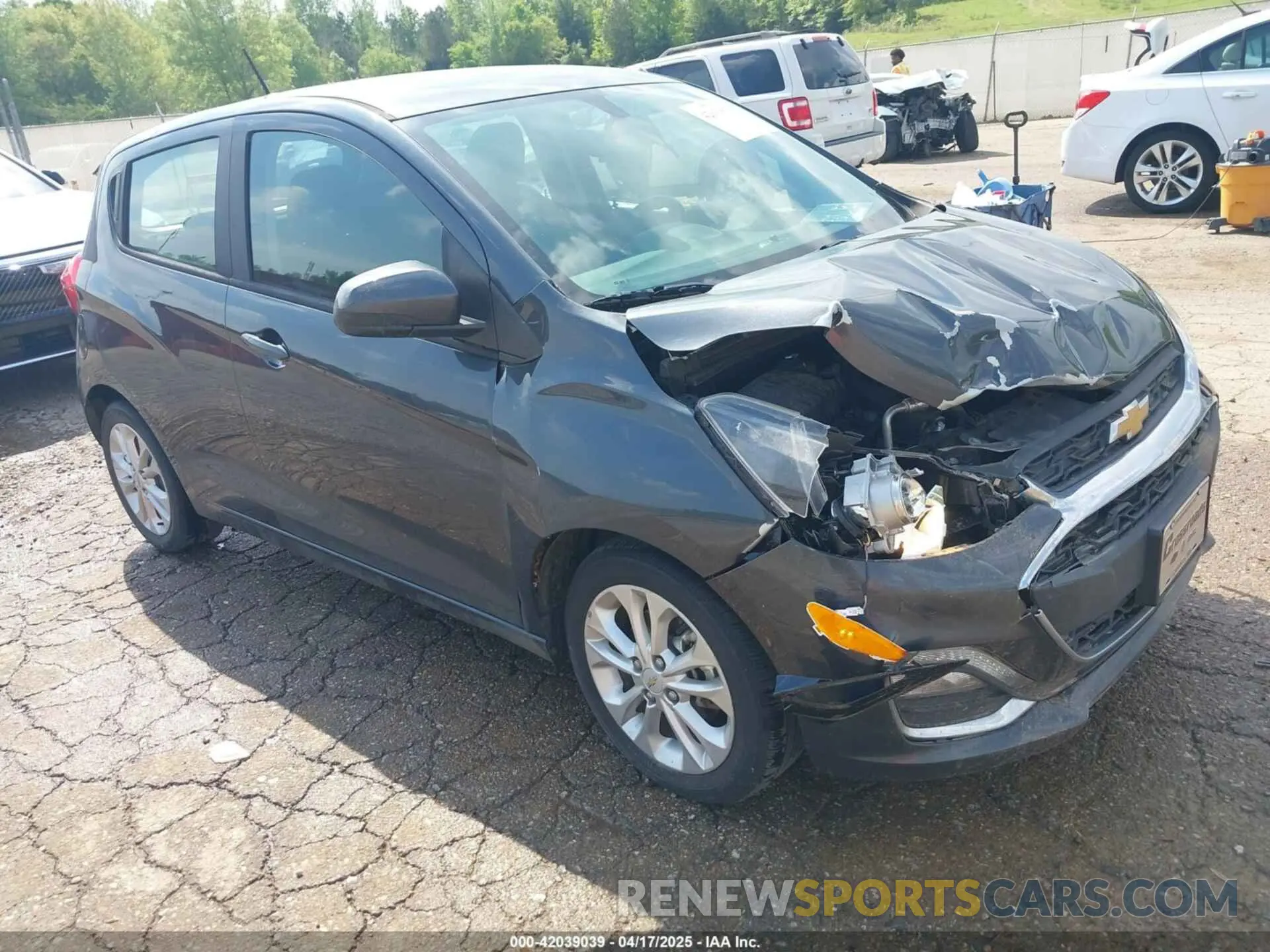 17 Photograph of a damaged car KL8CD6SA9MC729105 CHEVROLET SPARK 2021