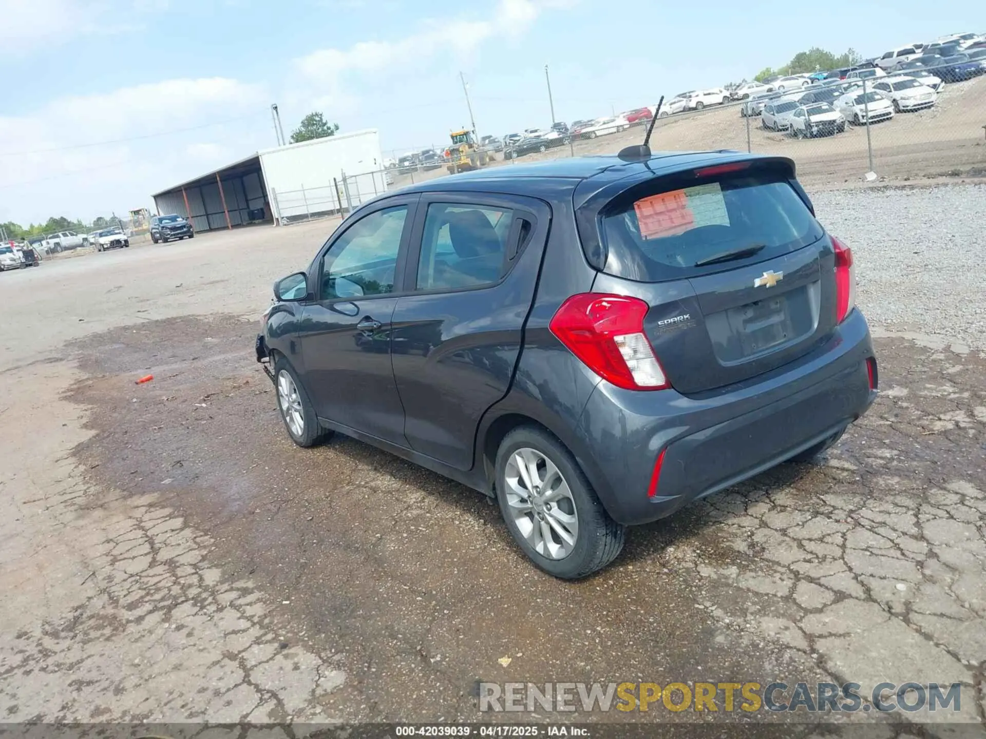 3 Photograph of a damaged car KL8CD6SA9MC729105 CHEVROLET SPARK 2021