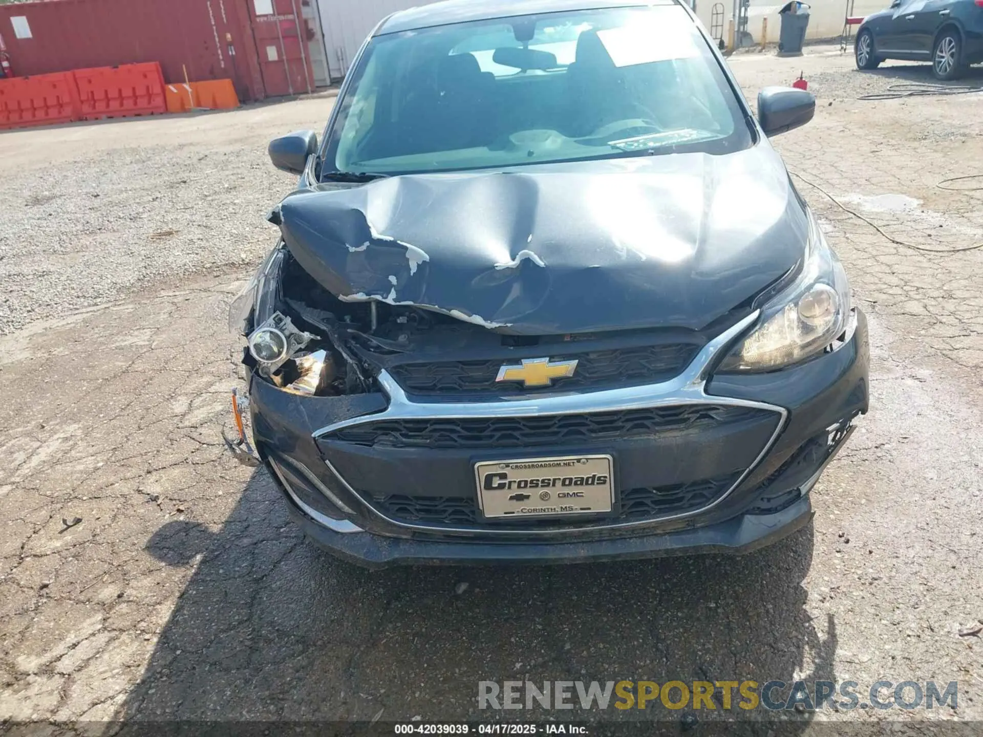 6 Photograph of a damaged car KL8CD6SA9MC729105 CHEVROLET SPARK 2021