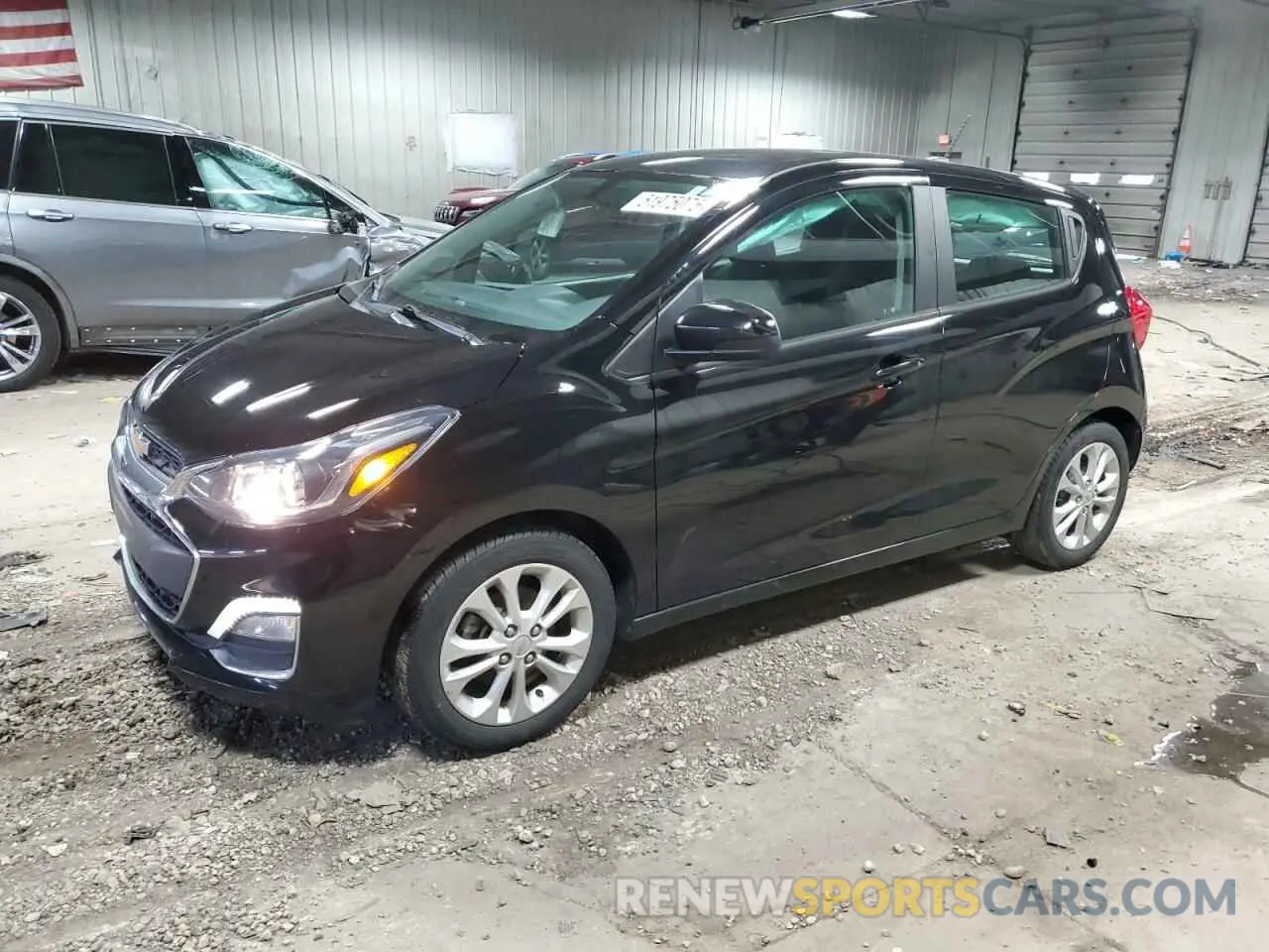 1 Photograph of a damaged car KL8CD6SA9MC745255 CHEVROLET SPARK 2021