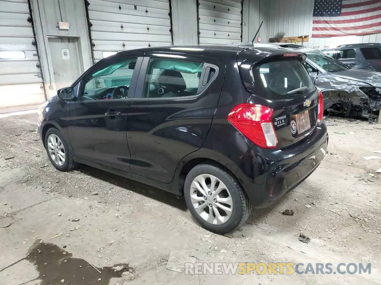 2 Photograph of a damaged car KL8CD6SA9MC745255 CHEVROLET SPARK 2021