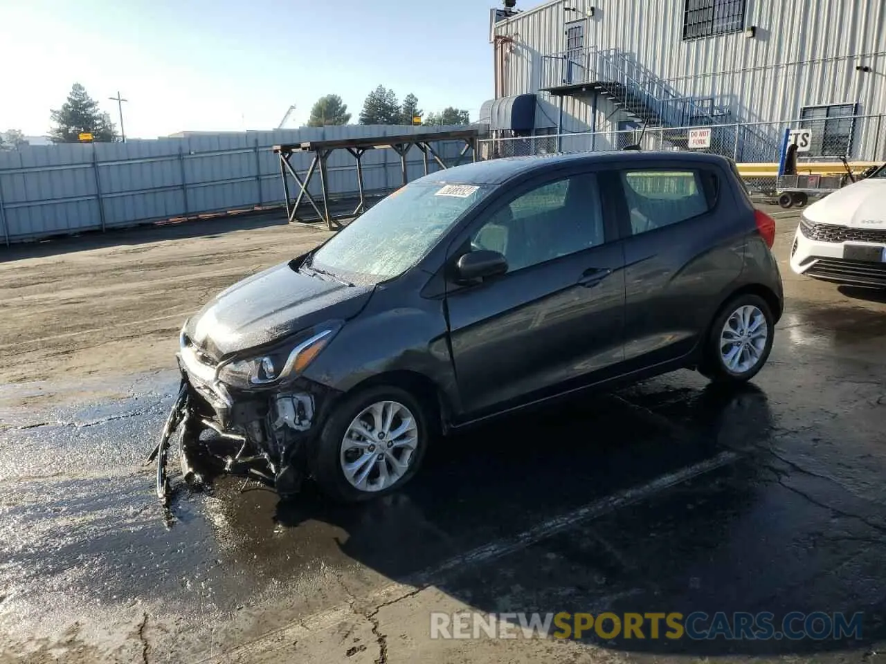 1 Photograph of a damaged car KL8CD6SAXMC218924 CHEVROLET SPARK 2021