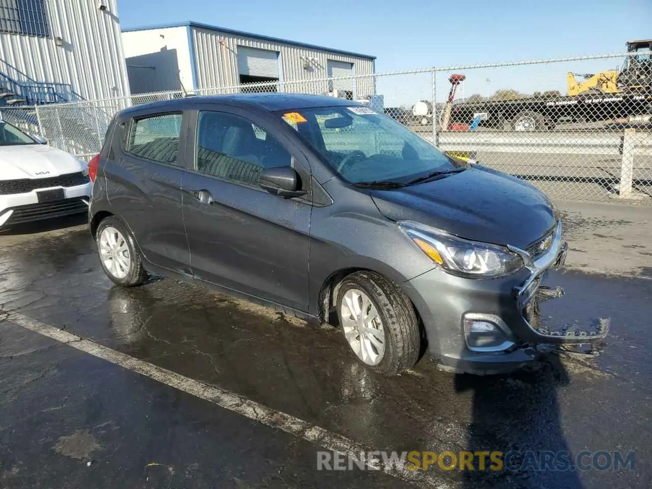 4 Photograph of a damaged car KL8CD6SAXMC218924 CHEVROLET SPARK 2021