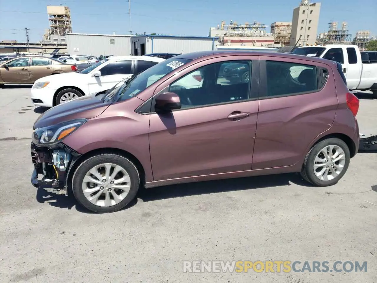 1 Photograph of a damaged car KL8CD6SAXMC730537 CHEVROLET SPARK 2021