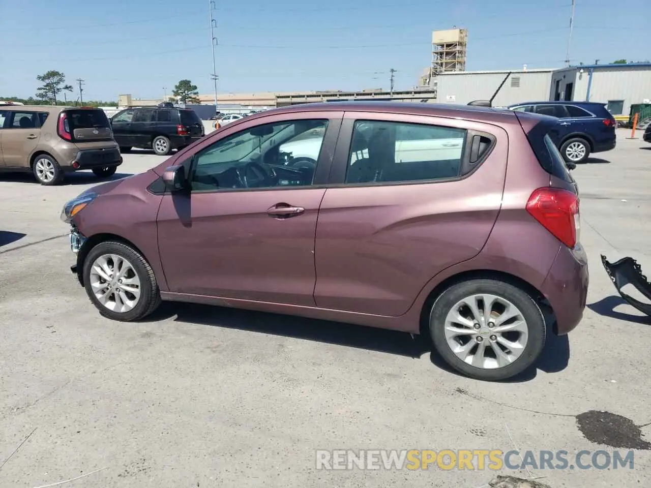 2 Photograph of a damaged car KL8CD6SAXMC730537 CHEVROLET SPARK 2021