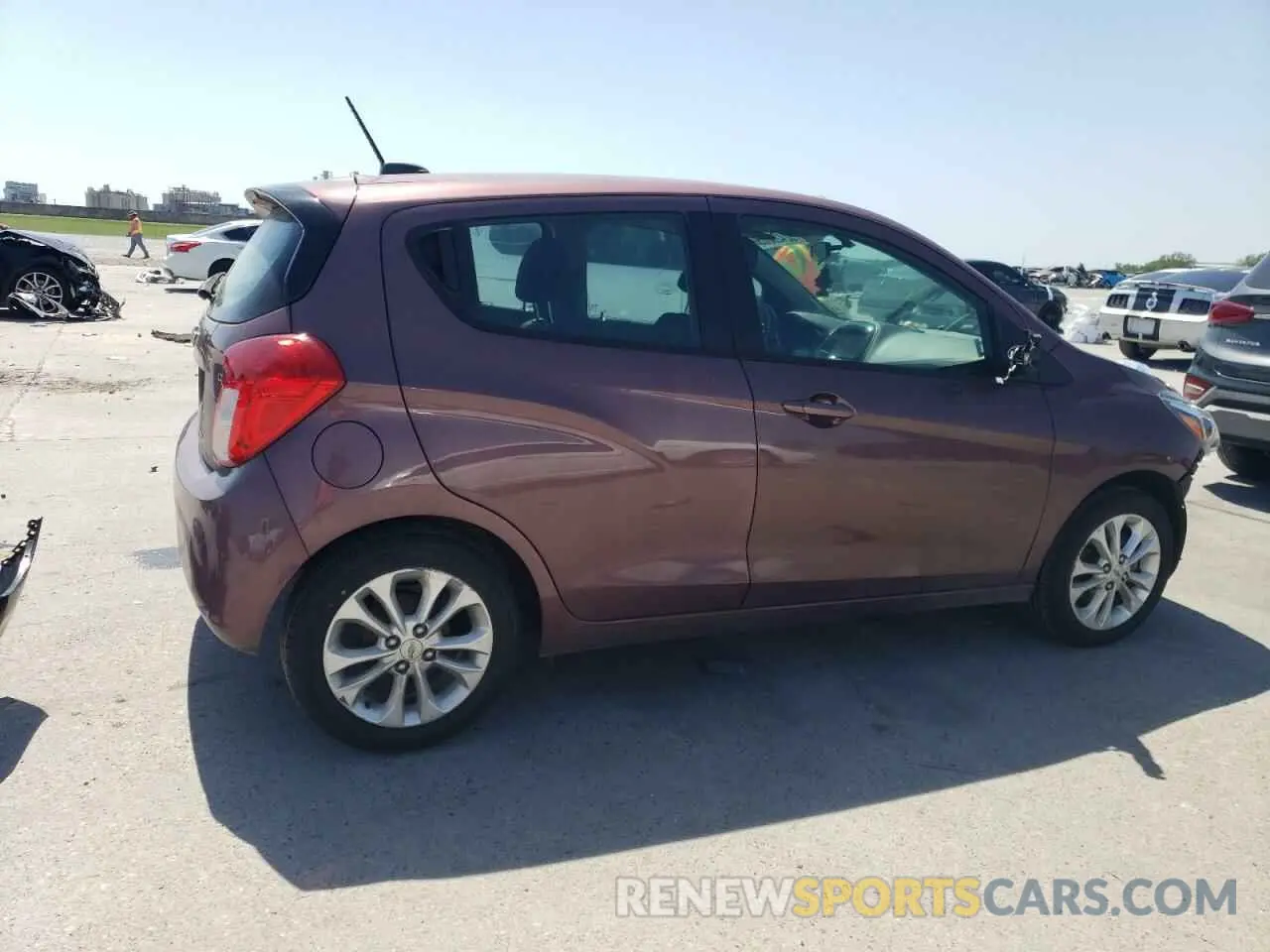 3 Photograph of a damaged car KL8CD6SAXMC730537 CHEVROLET SPARK 2021