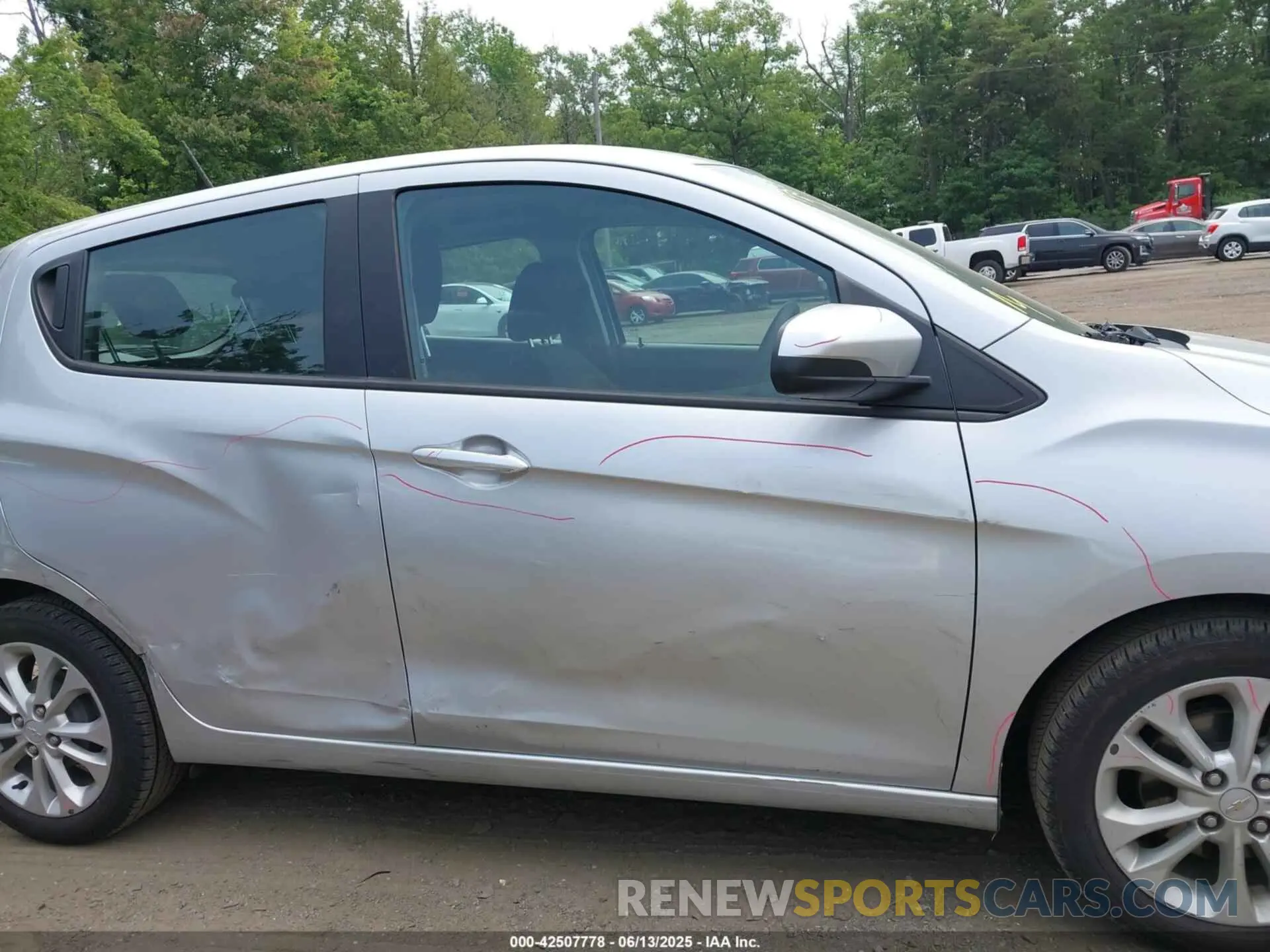 13 Photograph of a damaged car KL8CD6SAXMC732921 CHEVROLET SPARK 2021