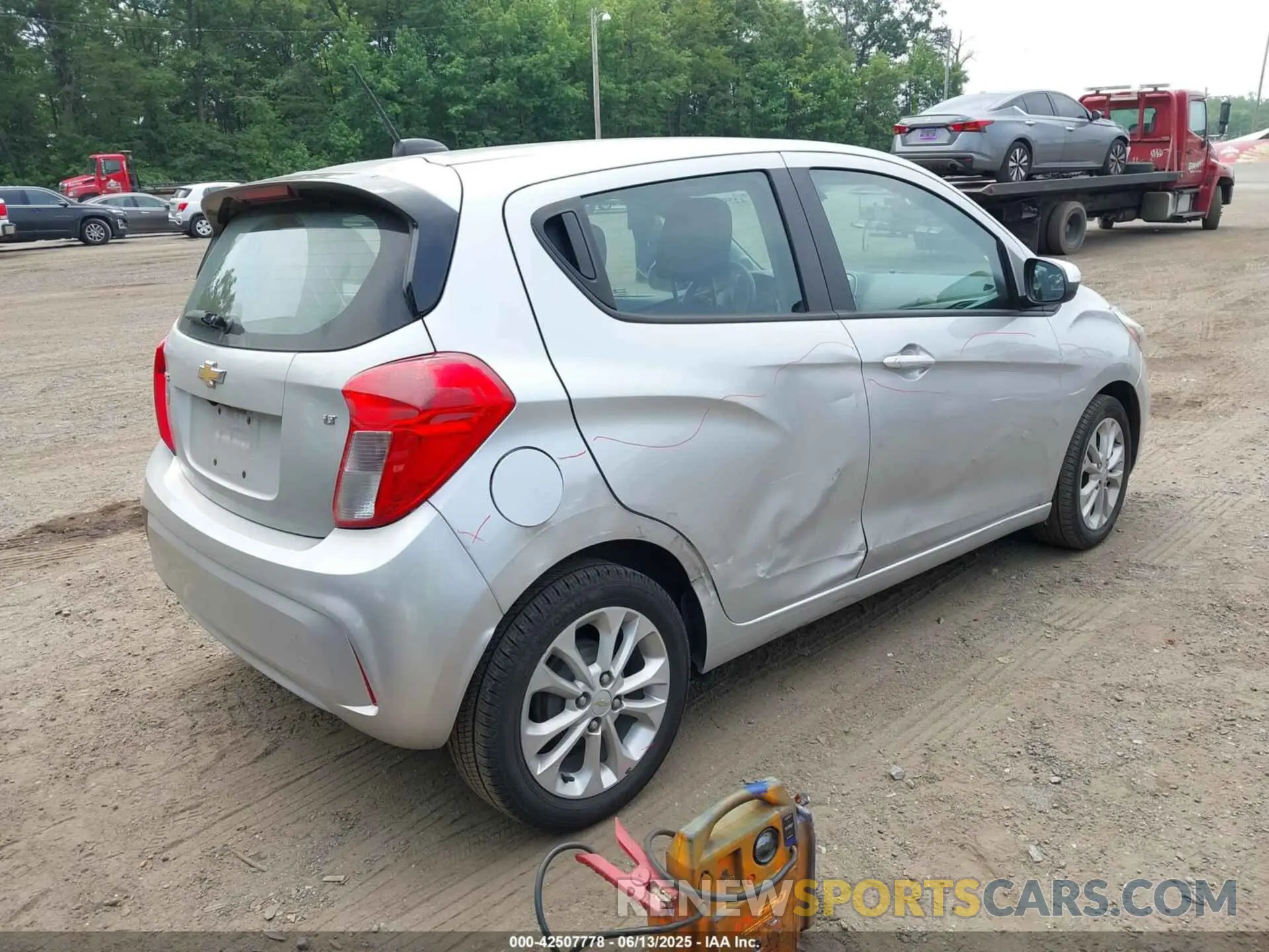 4 Photograph of a damaged car KL8CD6SAXMC732921 CHEVROLET SPARK 2021