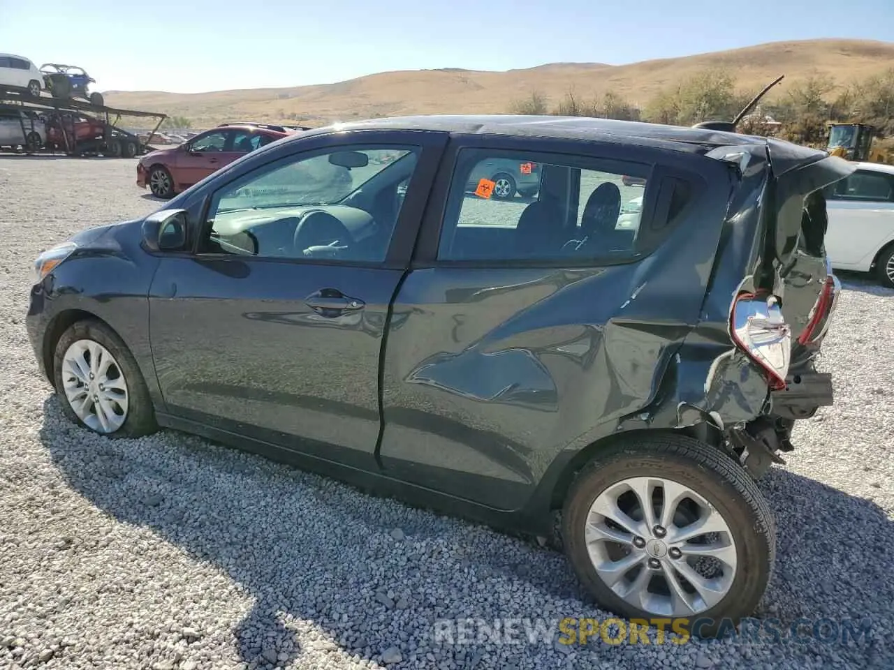 2 Photograph of a damaged car KL8CD6SAXMC735544 CHEVROLET SPARK 2021