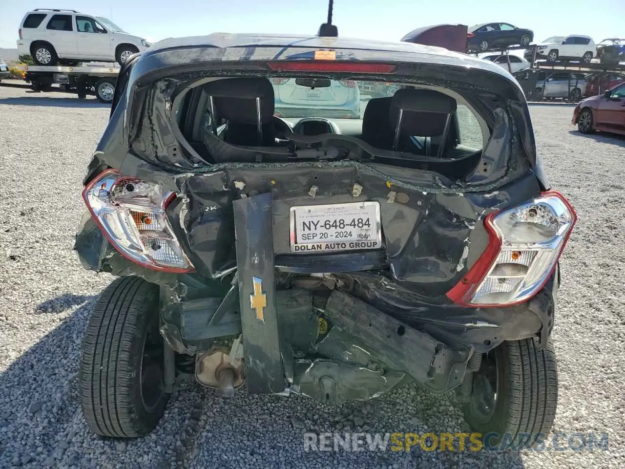 6 Photograph of a damaged car KL8CD6SAXMC735544 CHEVROLET SPARK 2021