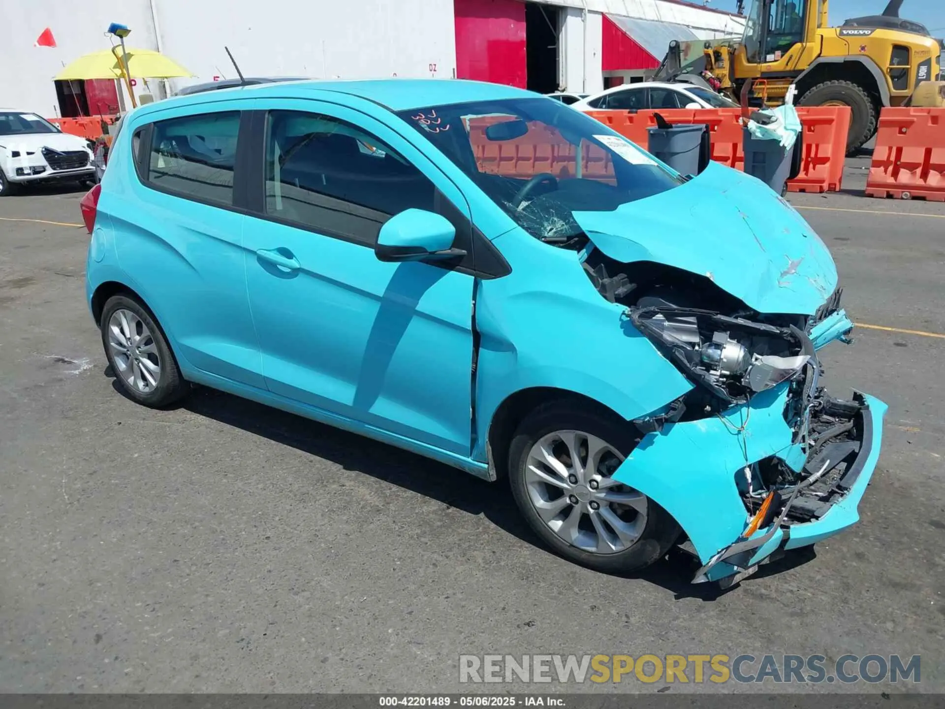 1 Photograph of a damaged car KL8CD6SAXMC735799 CHEVROLET SPARK 2021