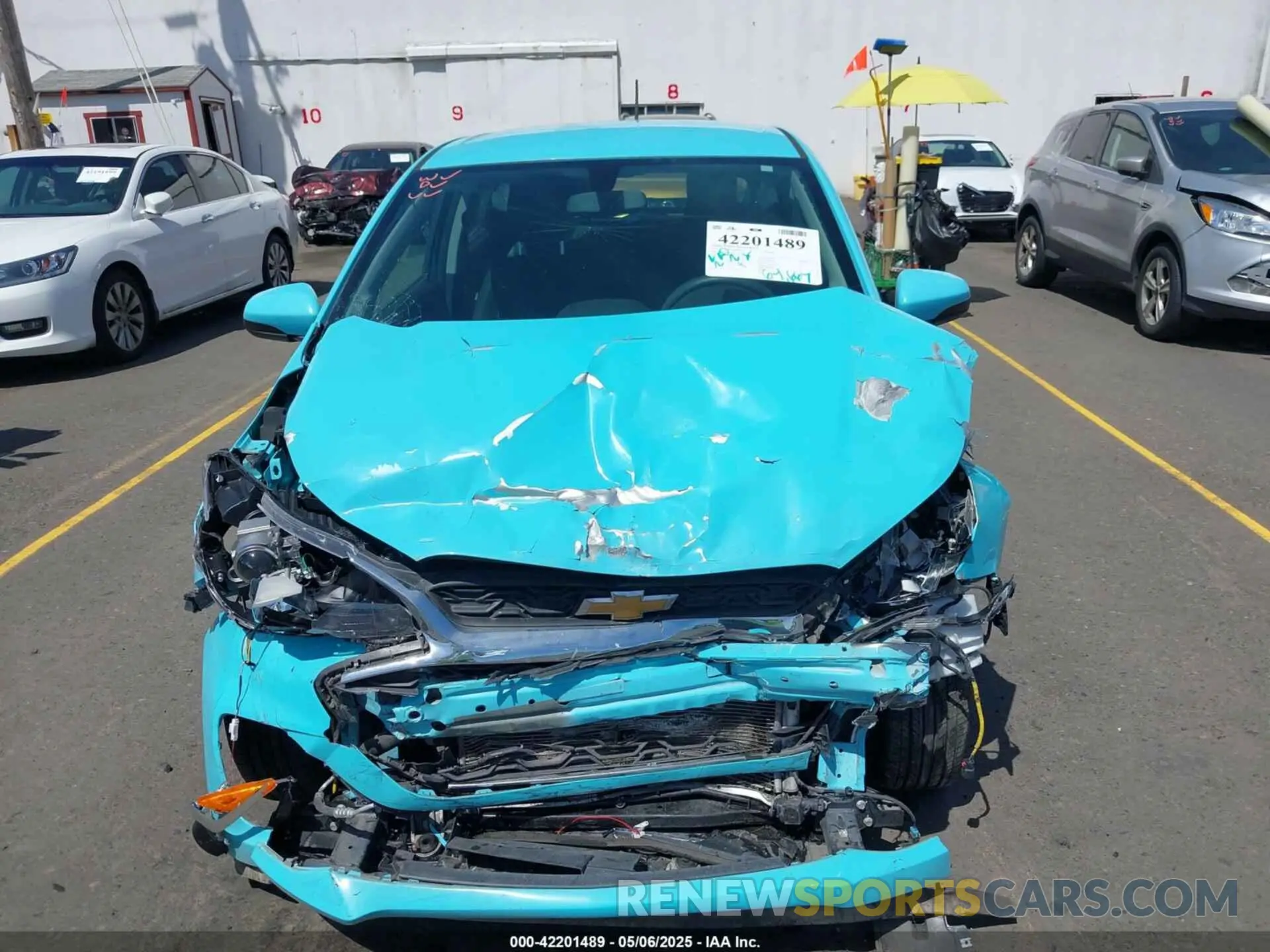 11 Photograph of a damaged car KL8CD6SAXMC735799 CHEVROLET SPARK 2021