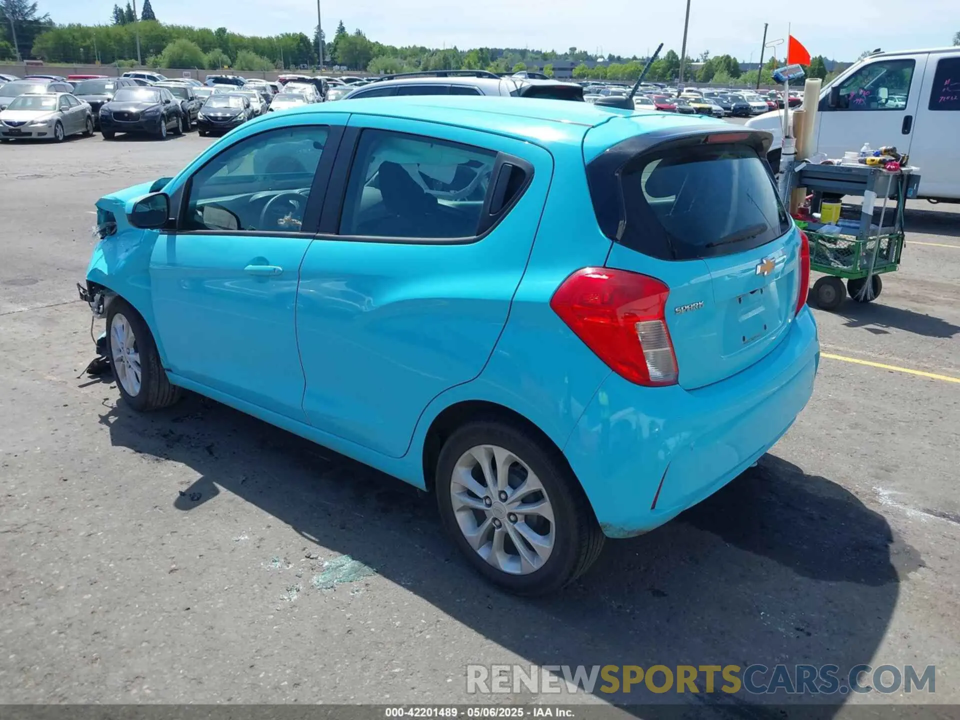 3 Photograph of a damaged car KL8CD6SAXMC735799 CHEVROLET SPARK 2021