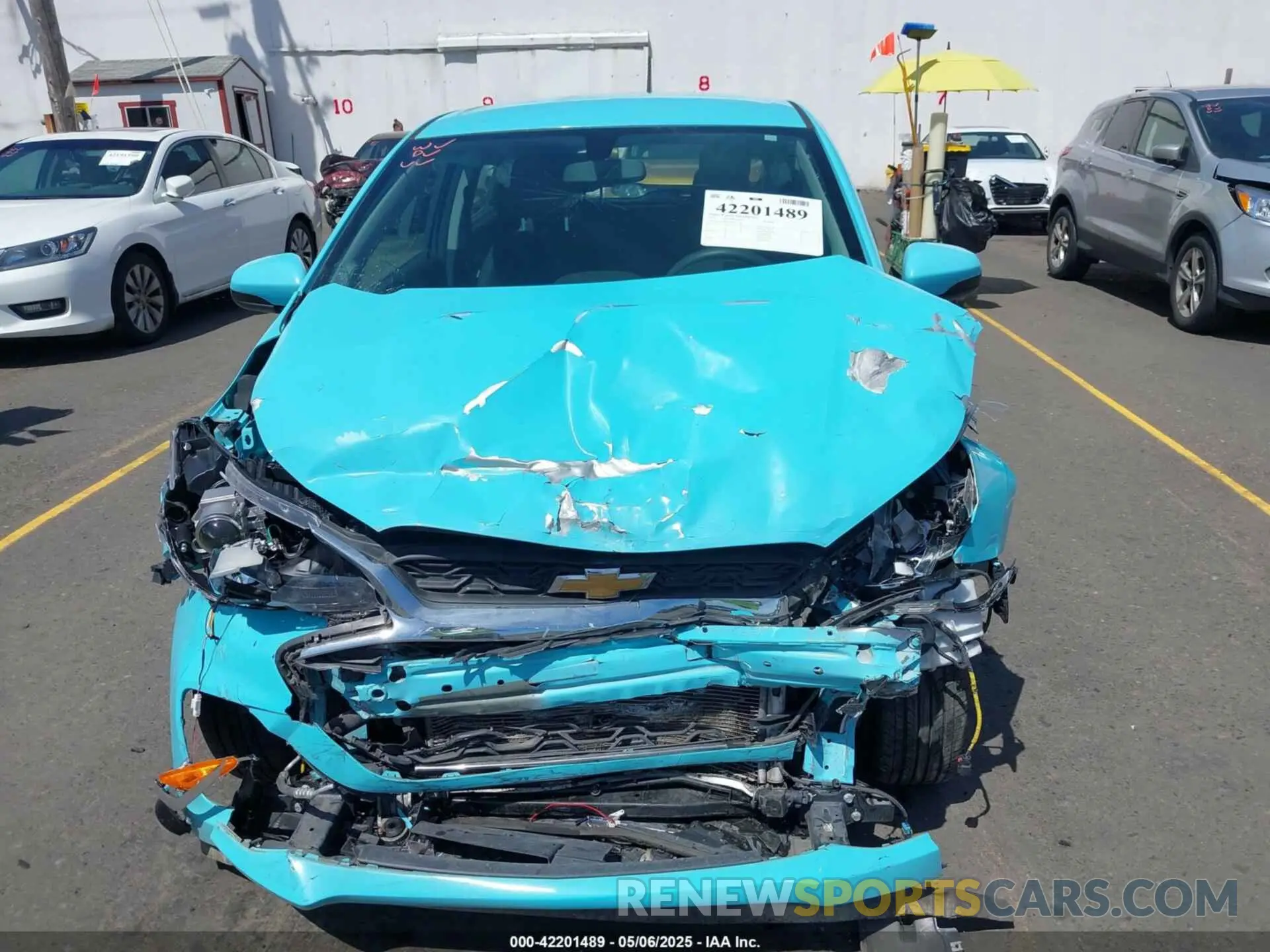 6 Photograph of a damaged car KL8CD6SAXMC735799 CHEVROLET SPARK 2021