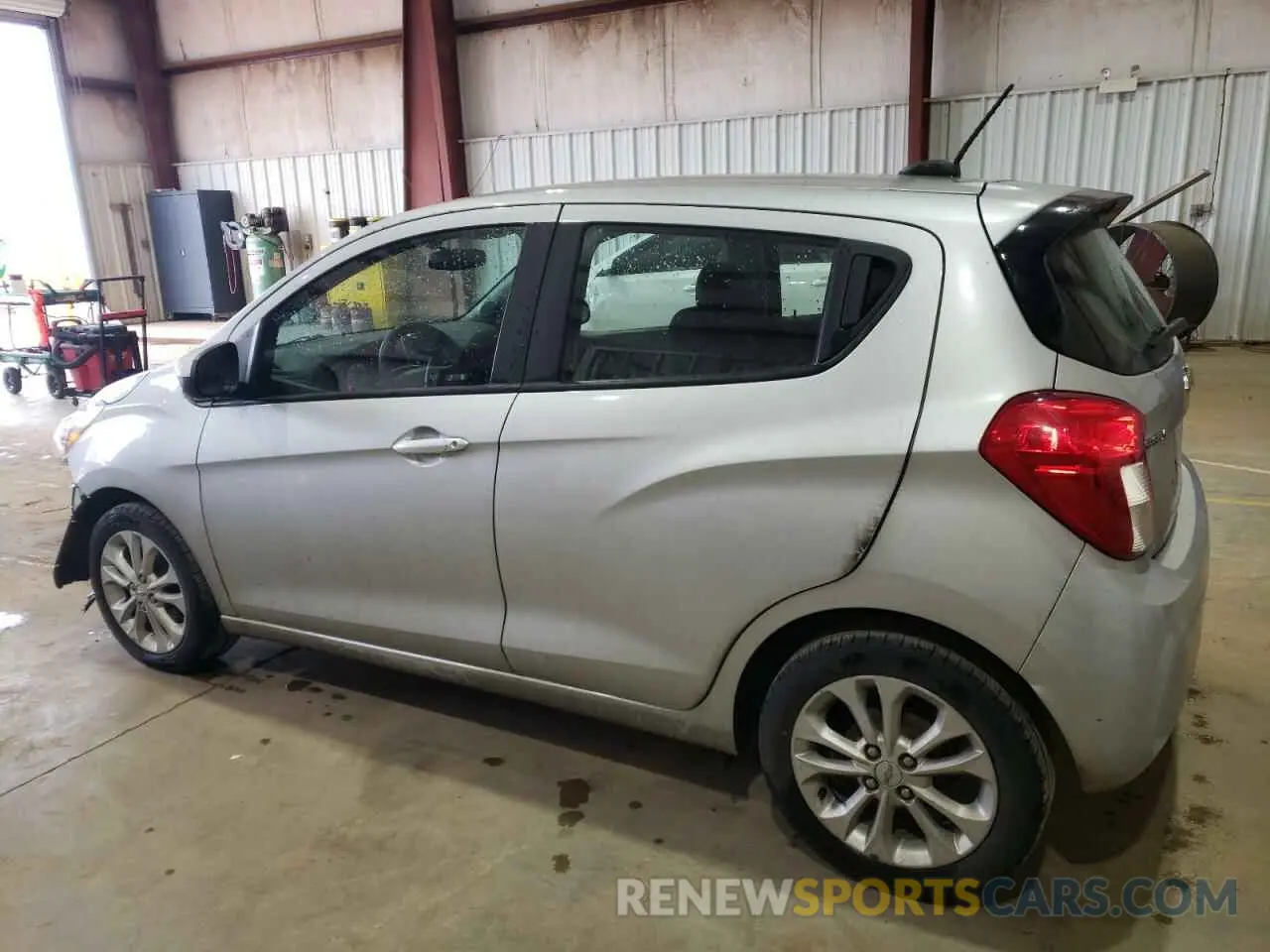 2 Photograph of a damaged car KL8CD6SAXMC746141 CHEVROLET SPARK 2021