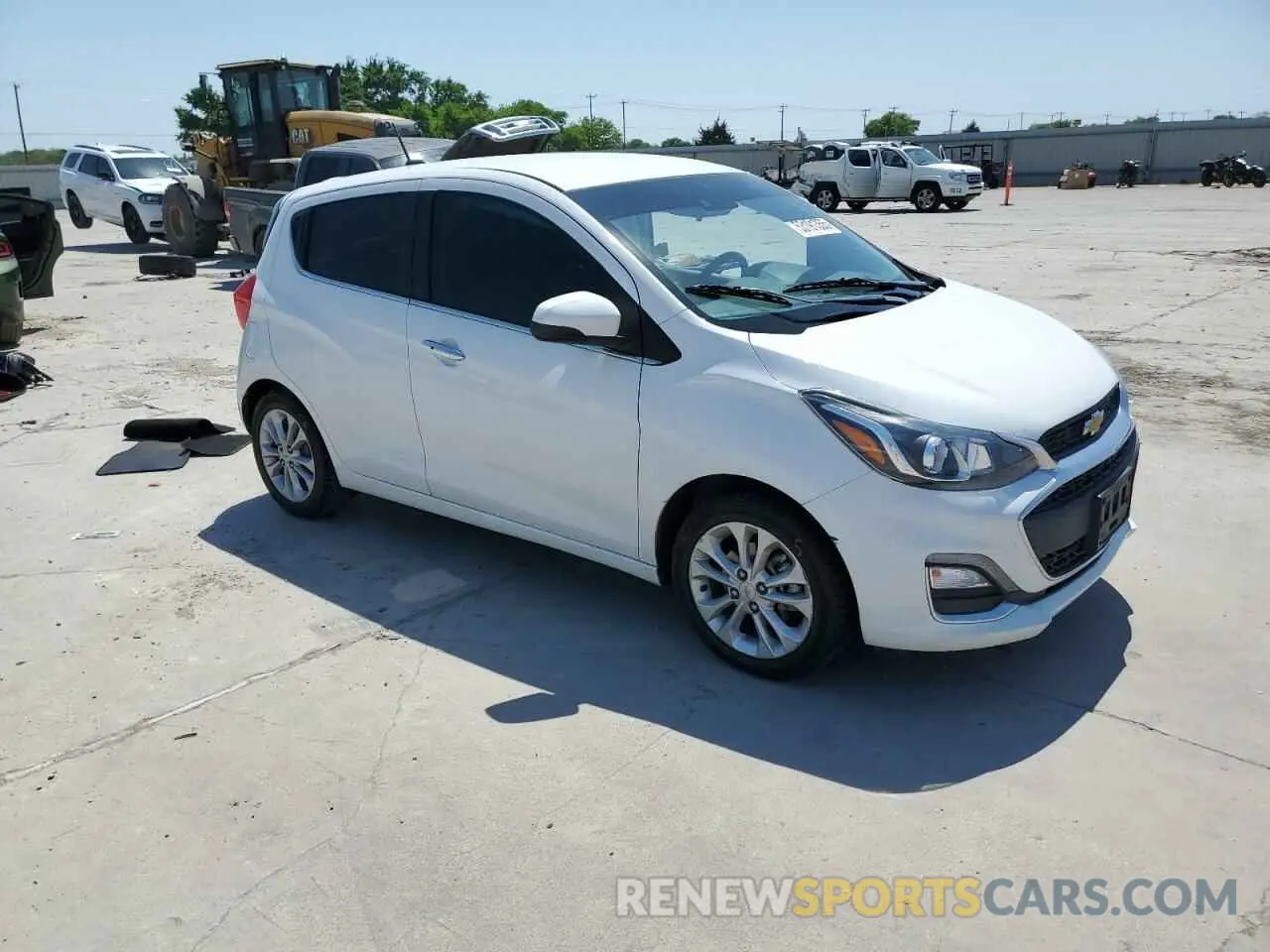 4 Photograph of a damaged car KL8CF6SA1MC744241 CHEVROLET SPARK 2021