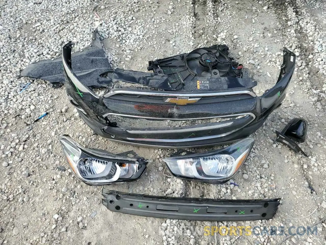 12 Photograph of a damaged car KL8CH6SA1MC217875 CHEVROLET SPARK 2021