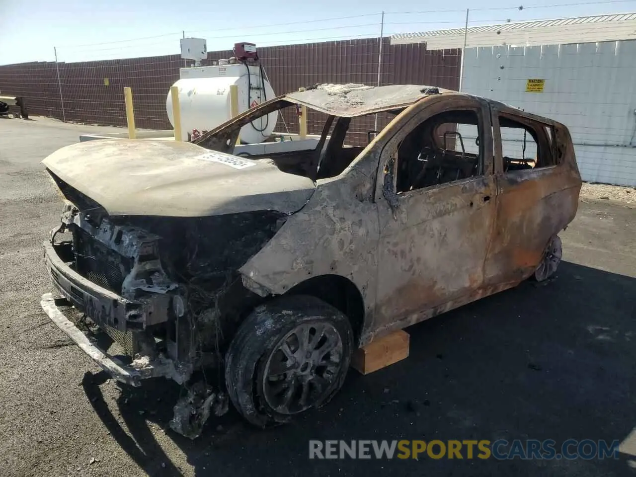 1 Photograph of a damaged car KL8CH6SA2MC713722 CHEVROLET SPARK 2021