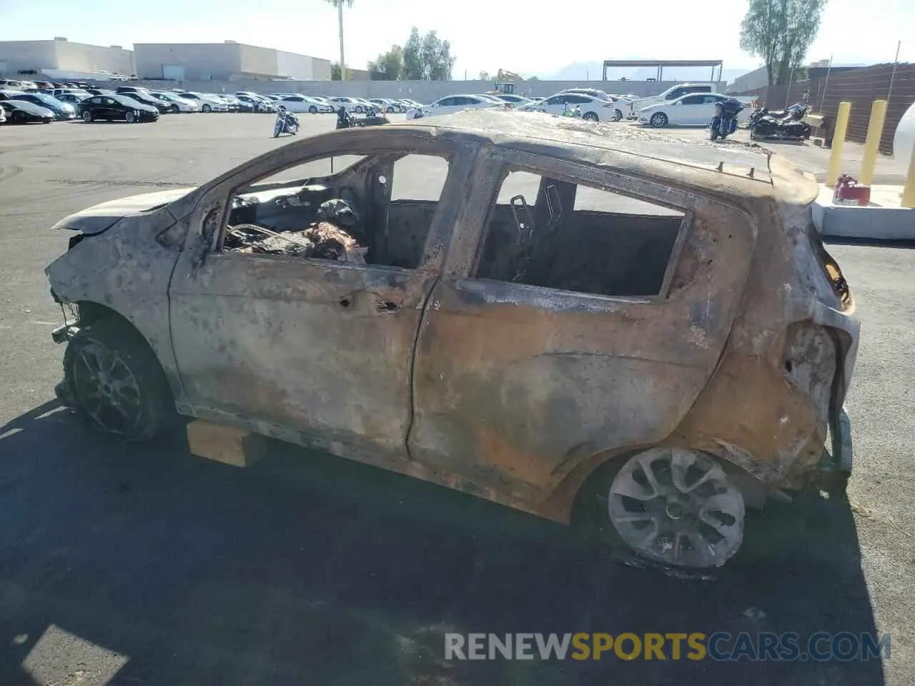 2 Photograph of a damaged car KL8CH6SA2MC713722 CHEVROLET SPARK 2021
