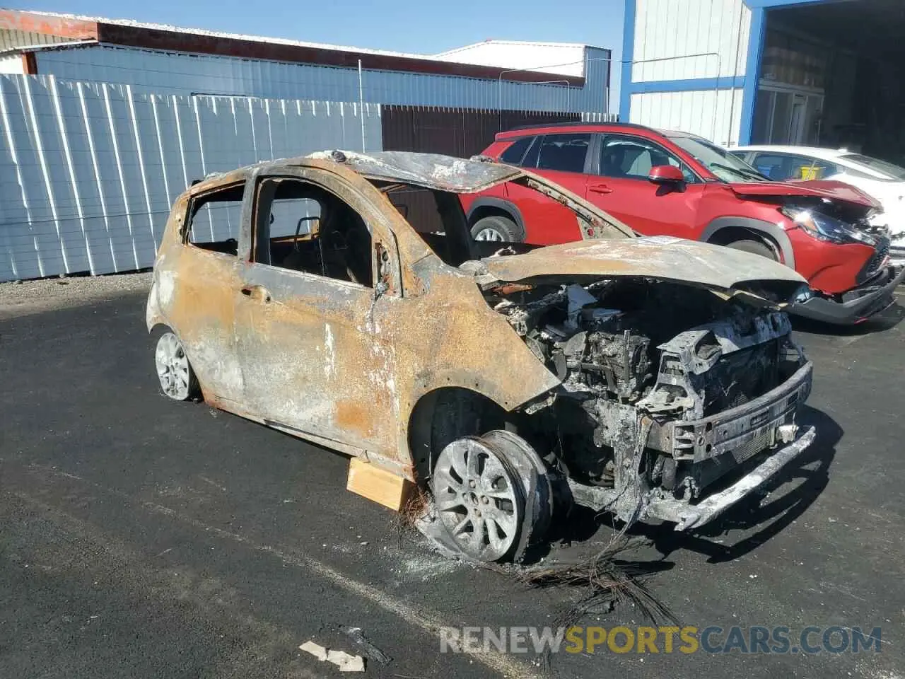 4 Photograph of a damaged car KL8CH6SA2MC713722 CHEVROLET SPARK 2021