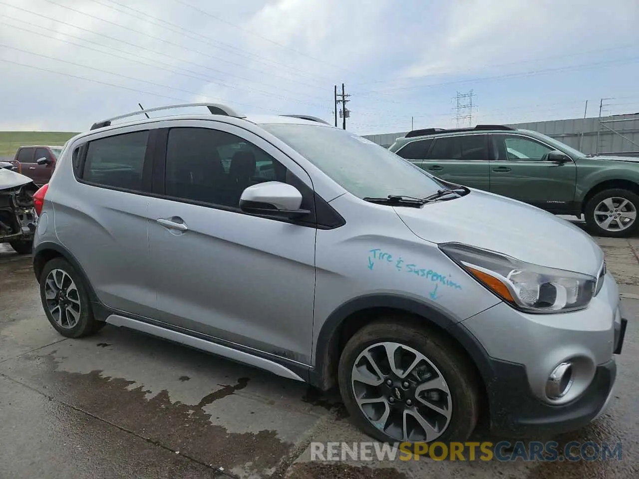 4 Photograph of a damaged car KL8CH6SA3MC219711 CHEVROLET SPARK 2021