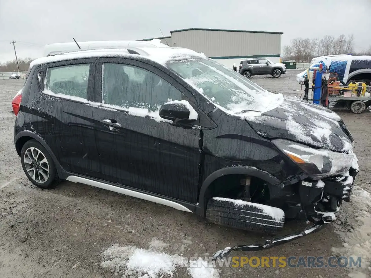 4 Photograph of a damaged car KL8CH6SA3MC735969 CHEVROLET SPARK 2021