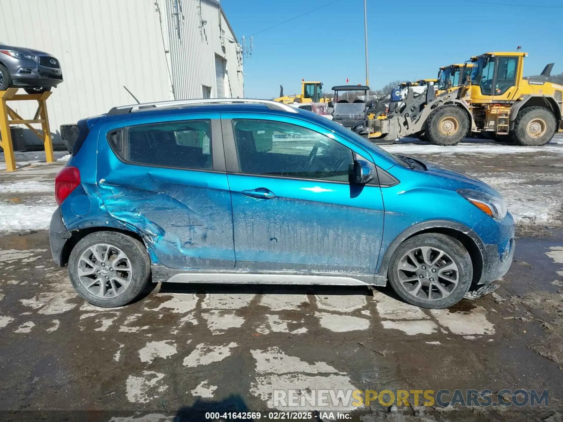 13 Photograph of a damaged car KL8CH6SA7MC724487 CHEVROLET SPARK 2021
