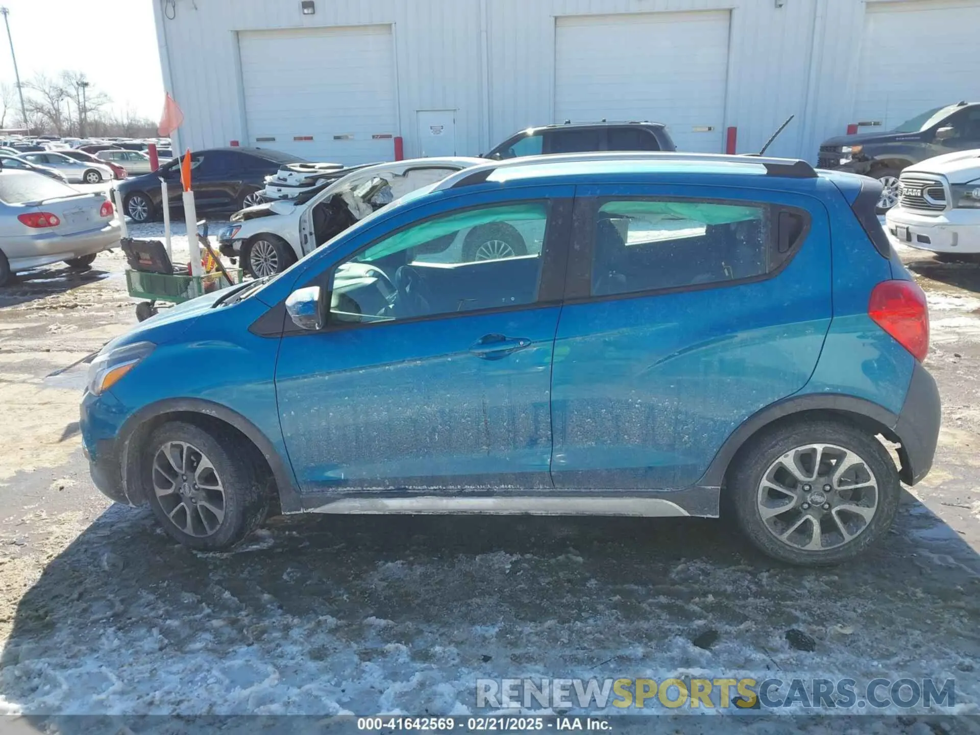14 Photograph of a damaged car KL8CH6SA7MC724487 CHEVROLET SPARK 2021
