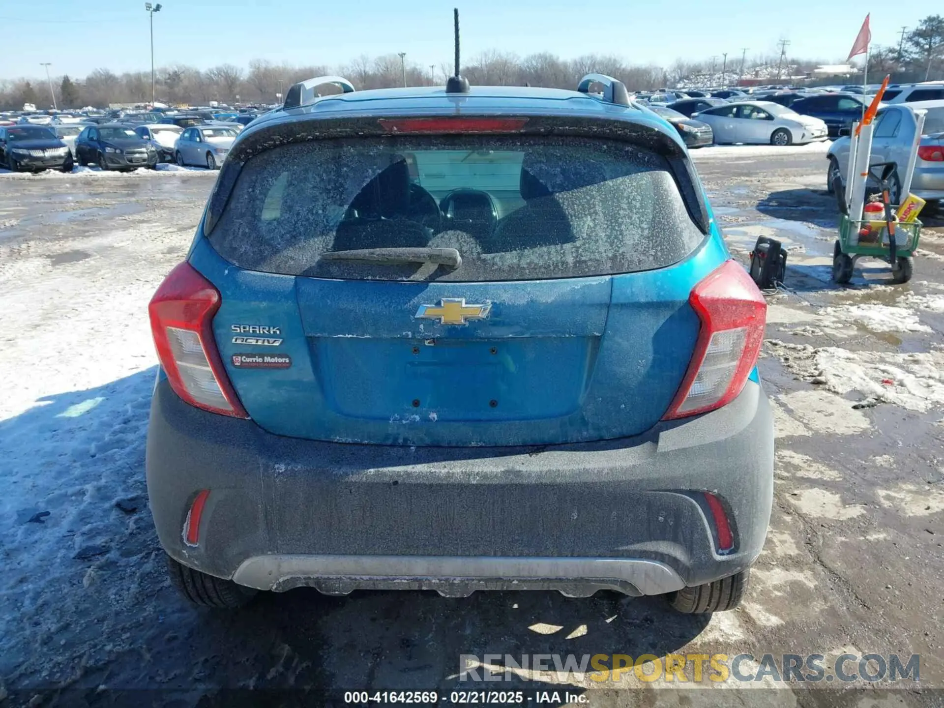 16 Photograph of a damaged car KL8CH6SA7MC724487 CHEVROLET SPARK 2021