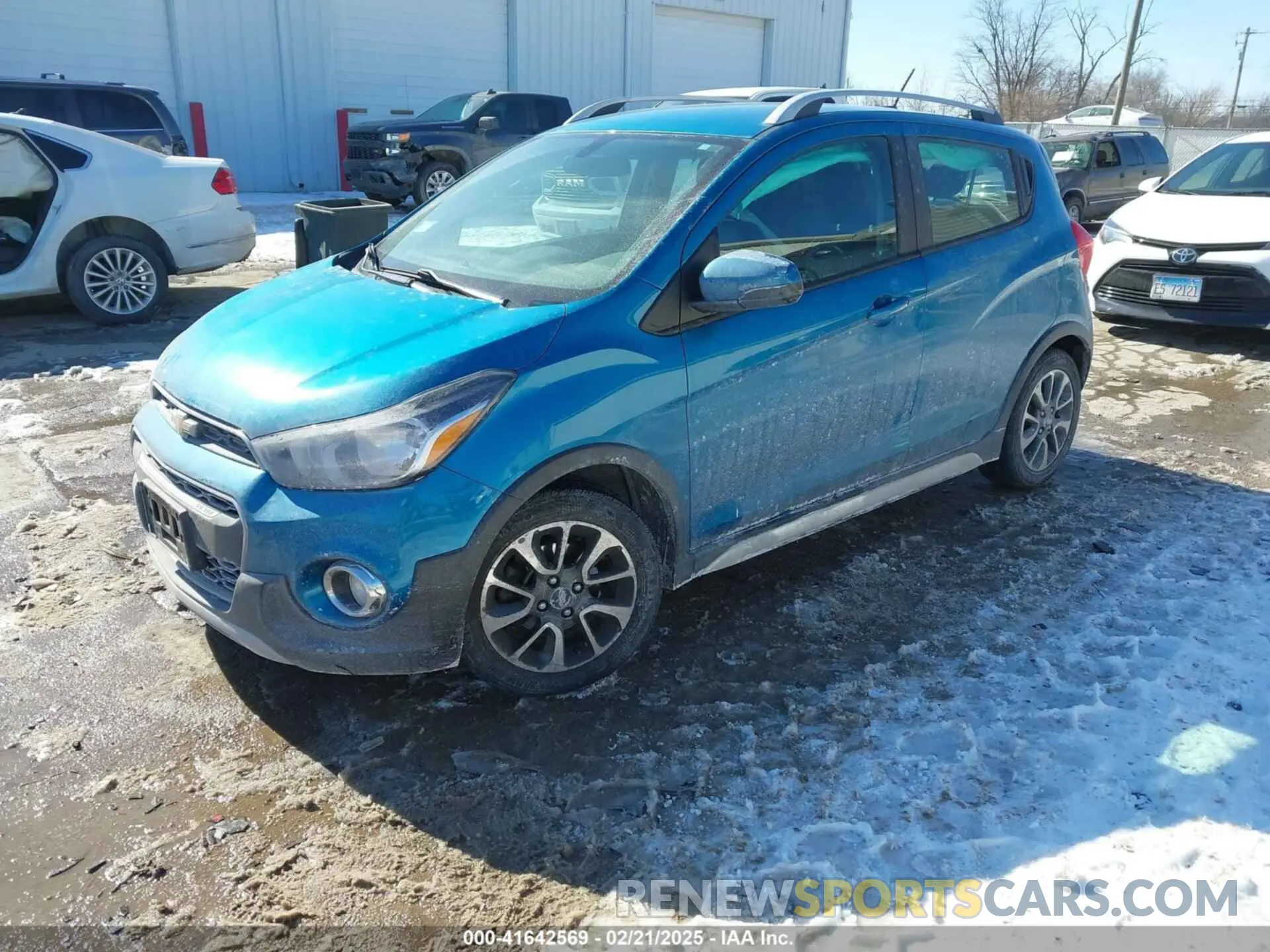 2 Photograph of a damaged car KL8CH6SA7MC724487 CHEVROLET SPARK 2021