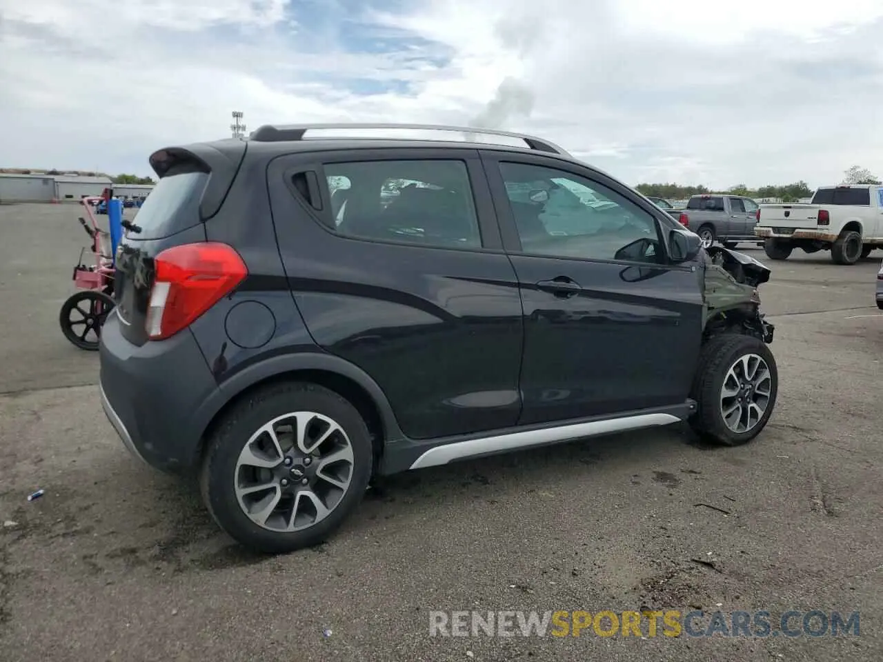 3 Photograph of a damaged car KL8CH6SA7MC743184 CHEVROLET SPARK 2021