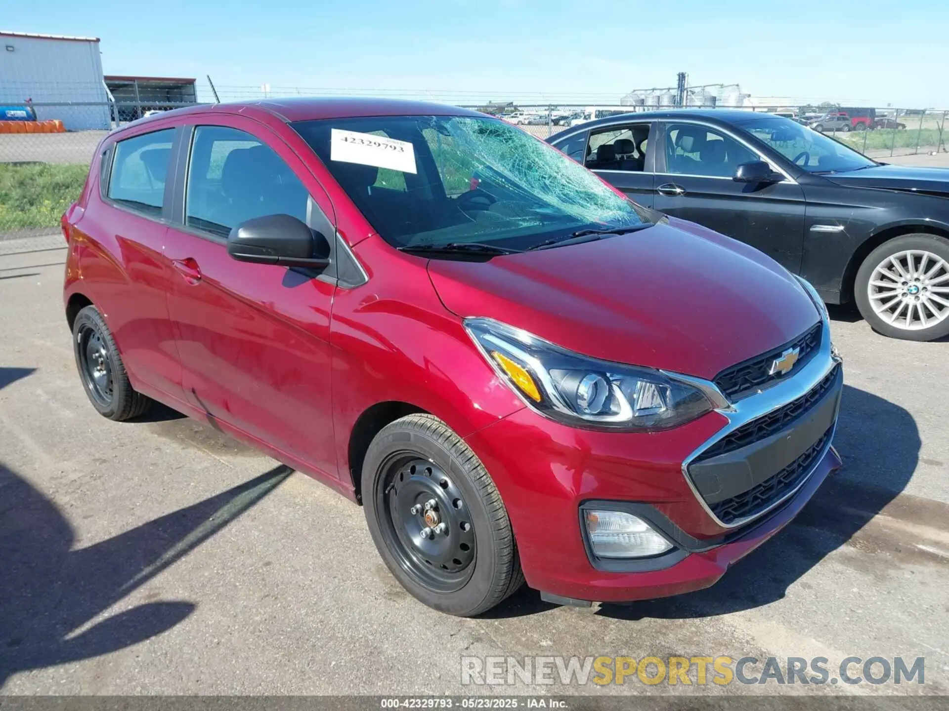 1 Photograph of a damaged car KL8CA6SA2NC023278 CHEVROLET SPARK 2022