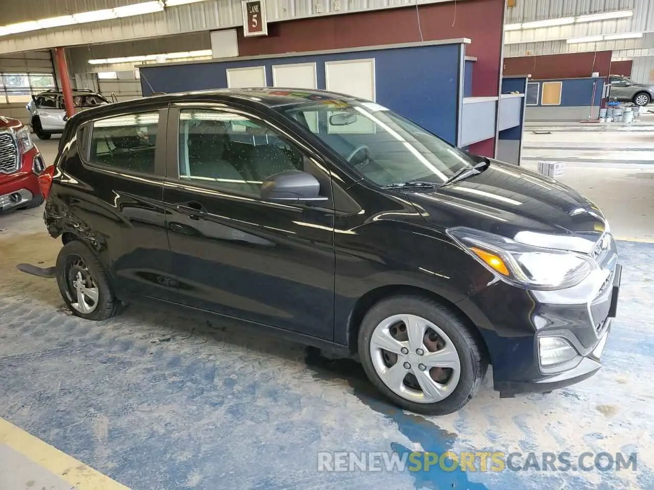 4 Photograph of a damaged car KL8CB6SA0NC018562 CHEVROLET SPARK 2022